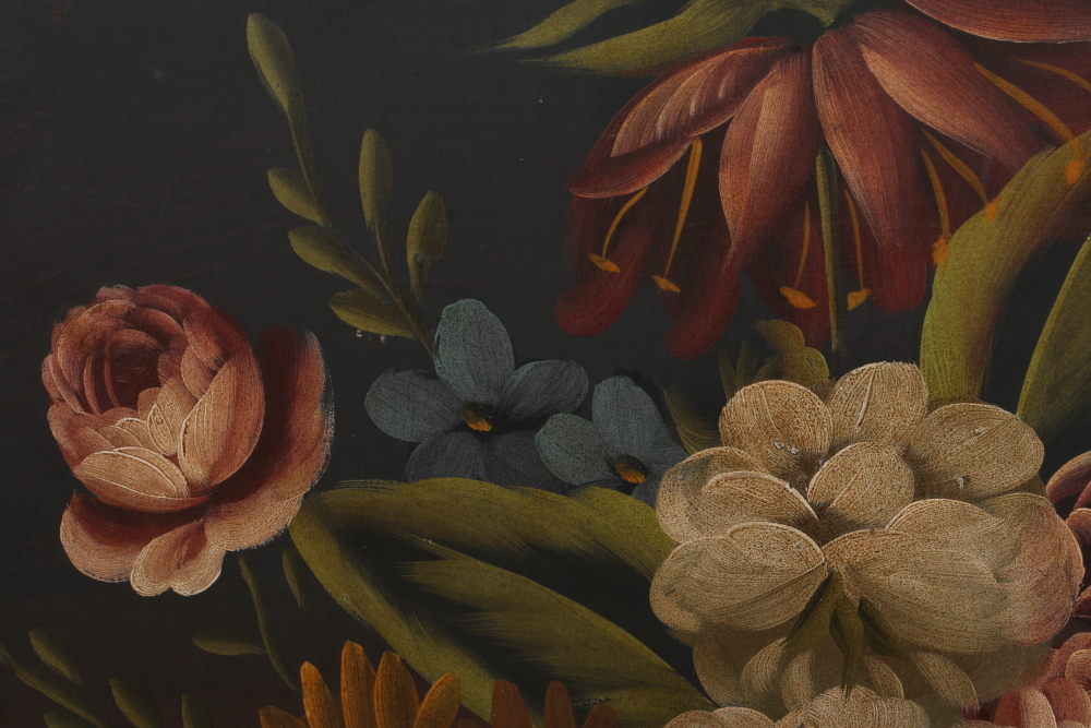 Floral Fireplace Screen