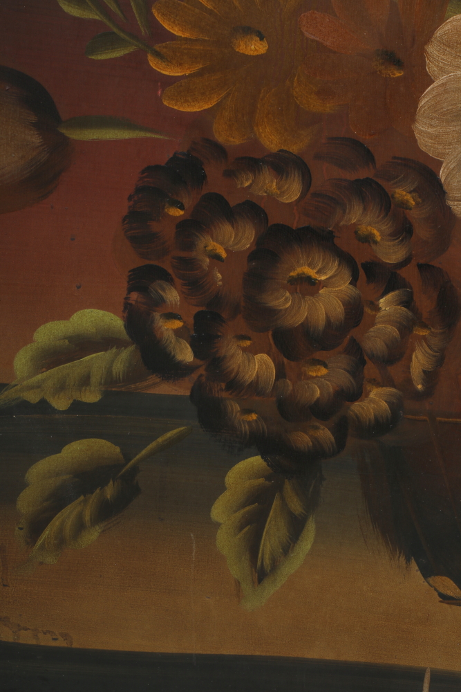 Floral Fireplace Screen