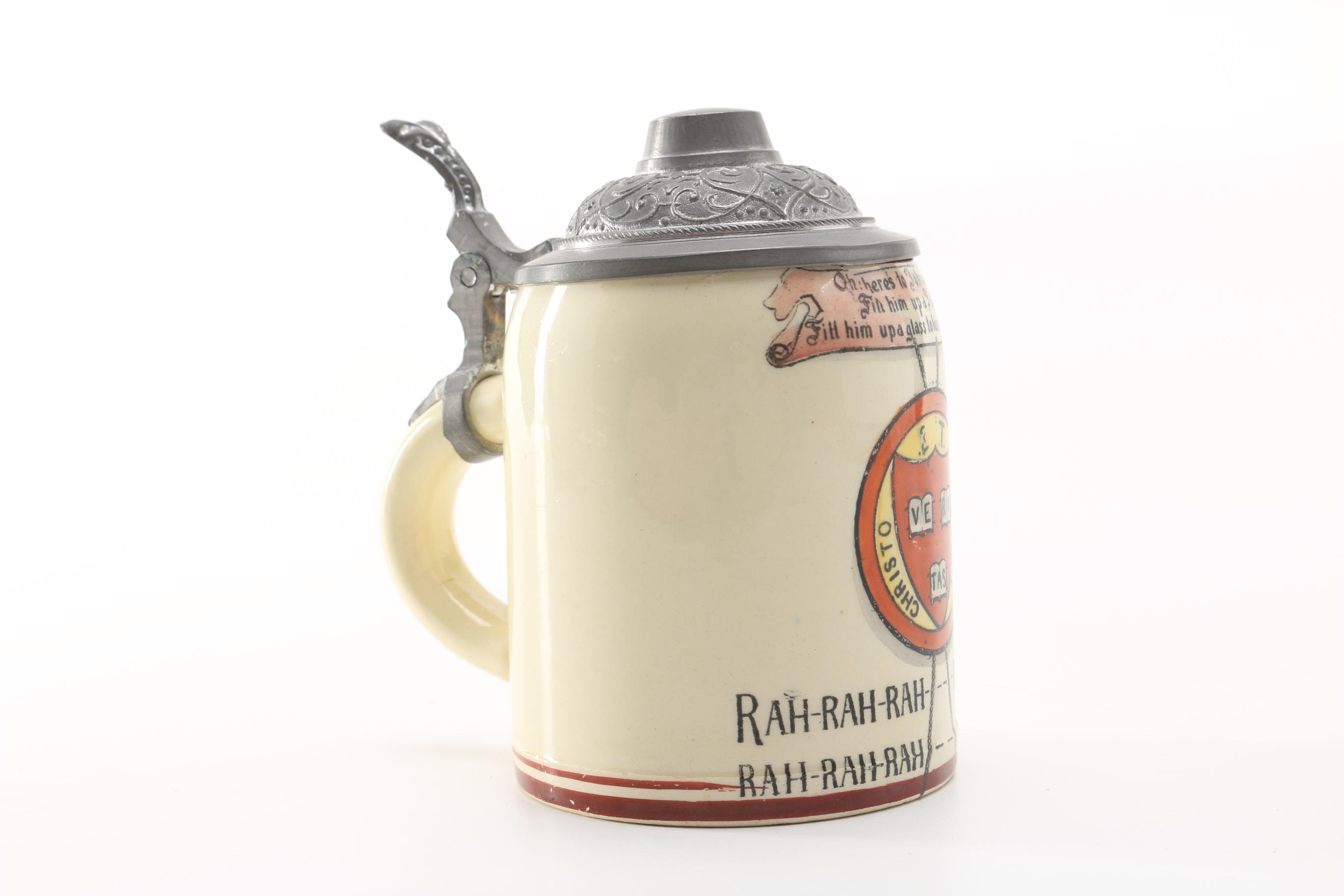 Miniature Harvard University Stein