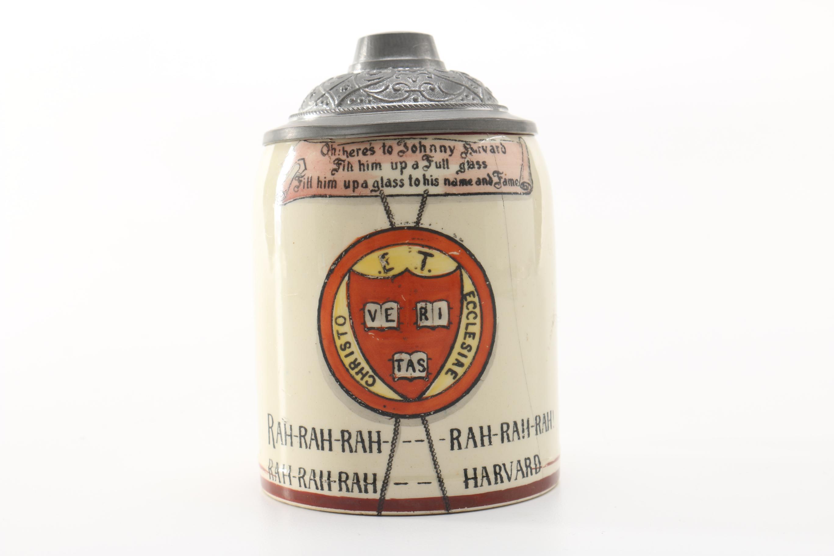 Miniature Harvard University Stein