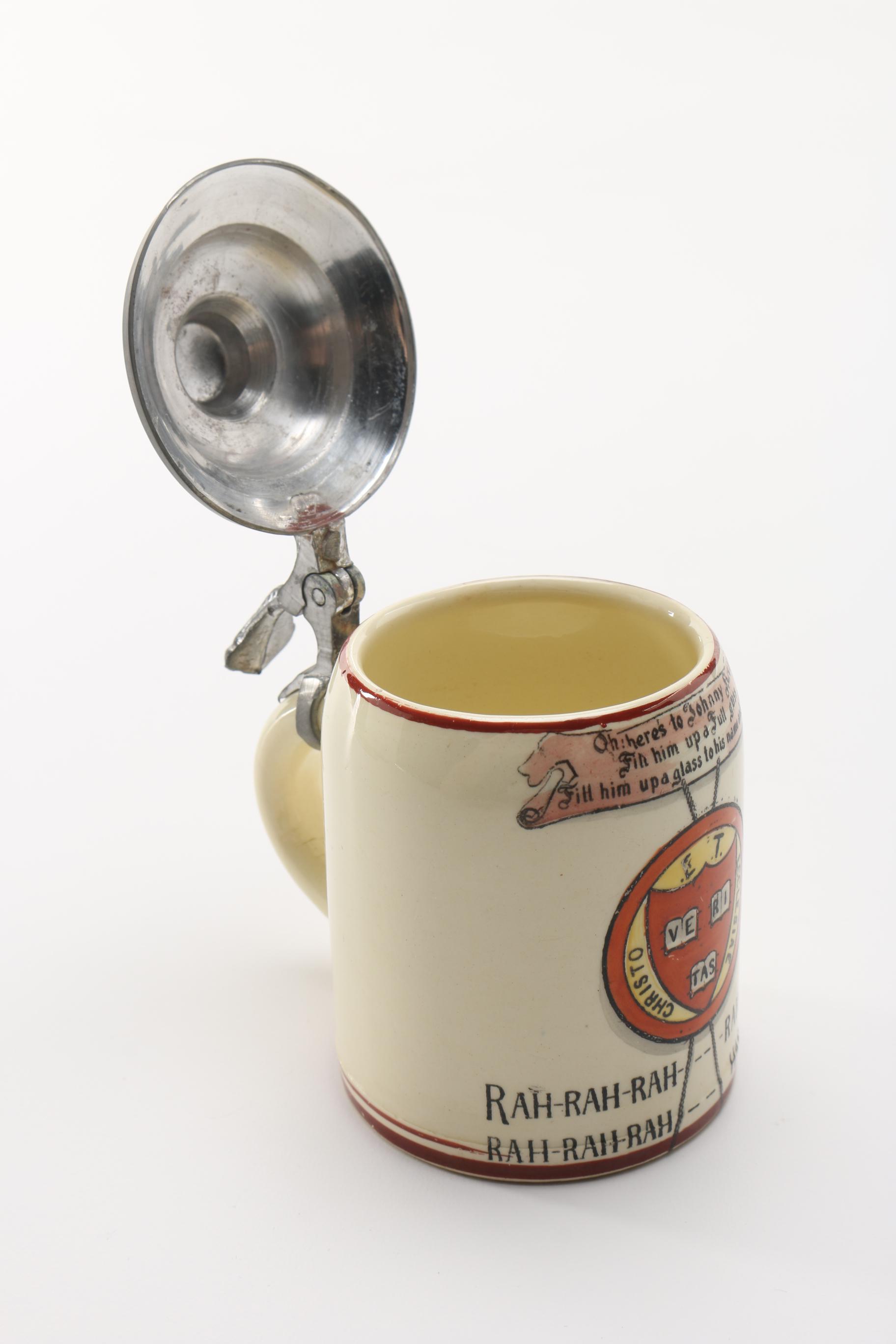 Miniature Harvard University Stein