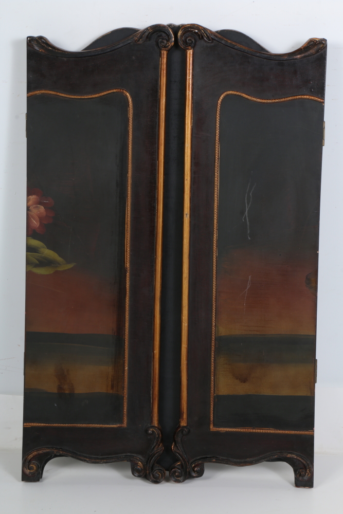 Floral Fireplace Screen