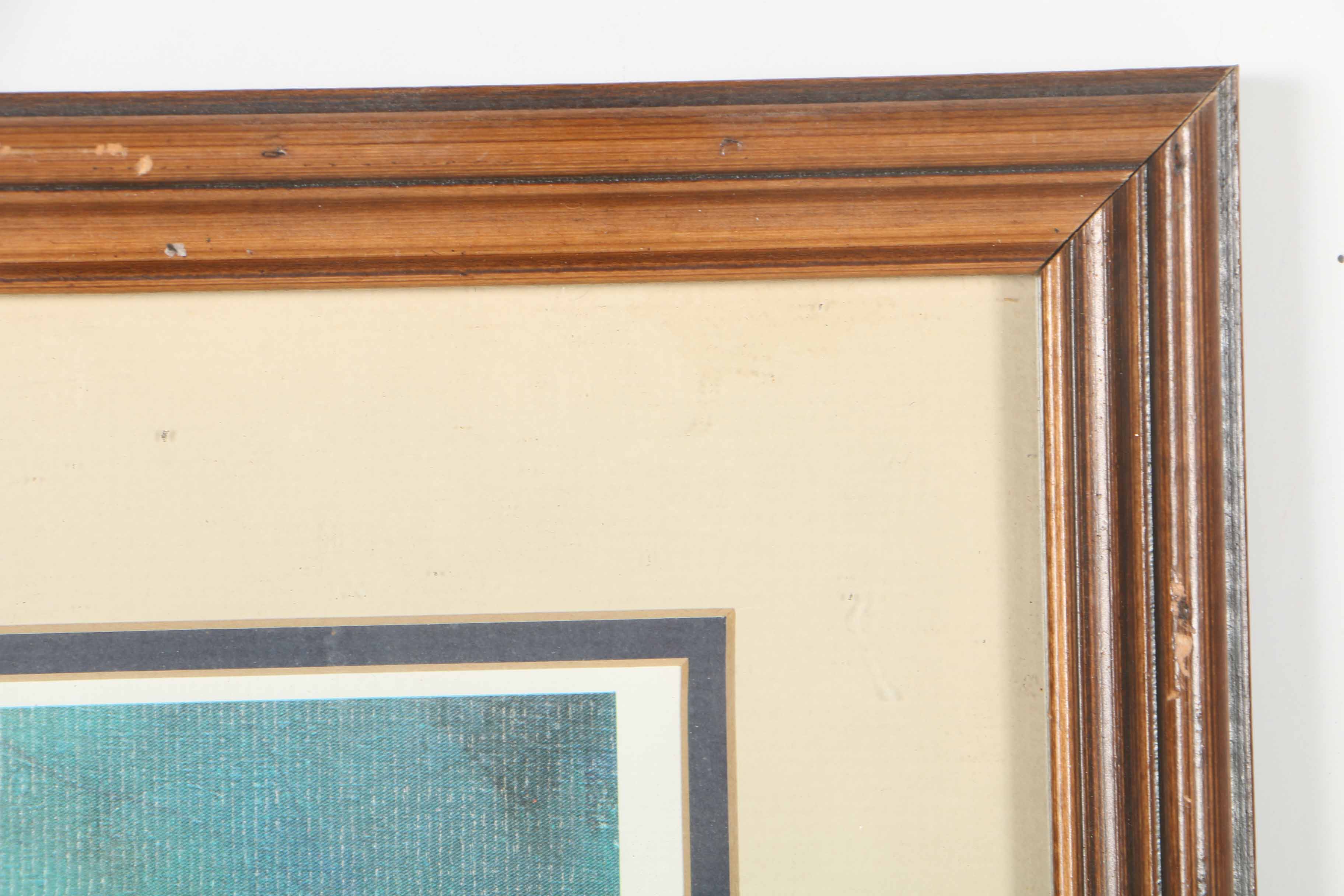 After William Zdinak Offset Lithograph "In His Image"