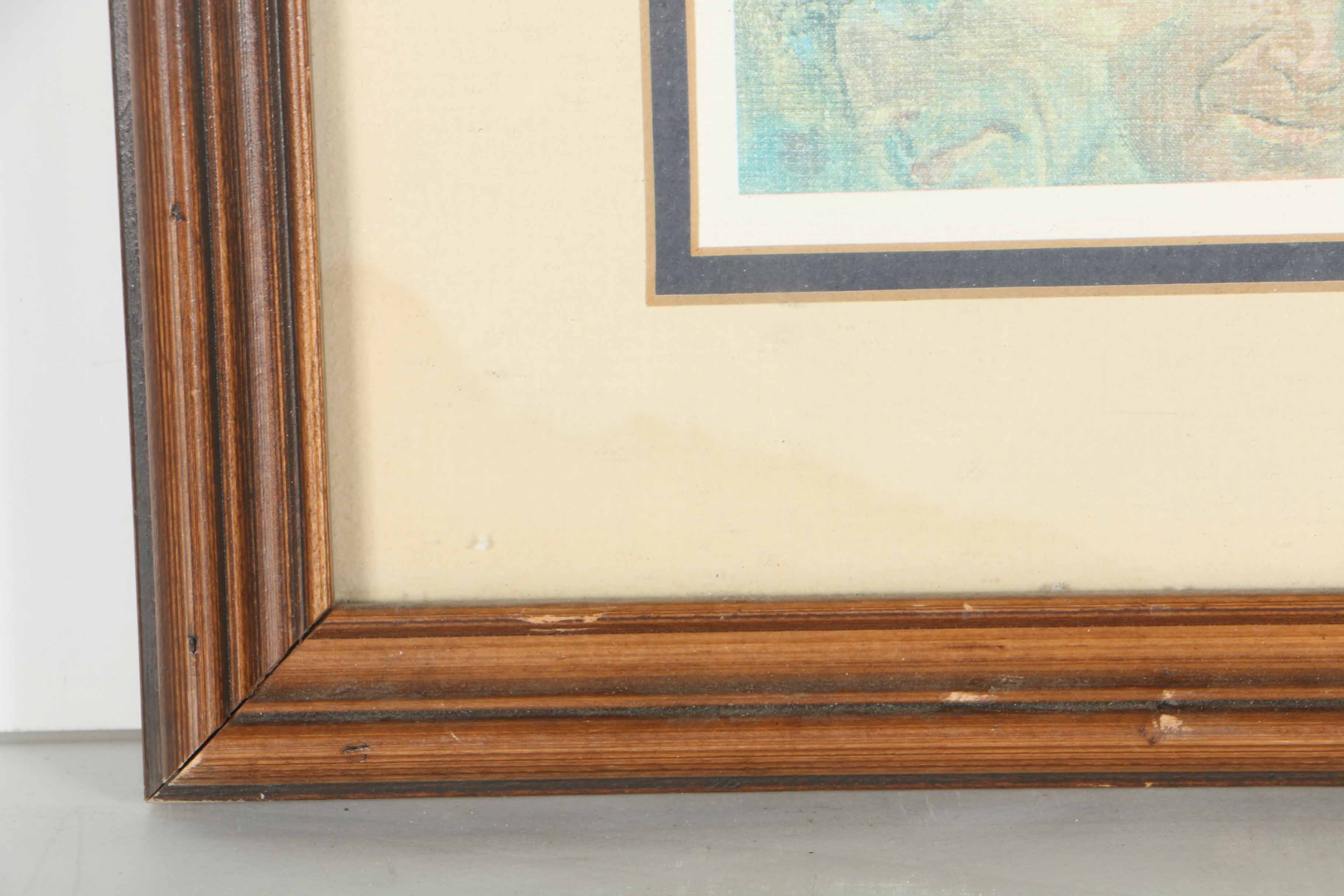 After William Zdinak Offset Lithograph "In His Image"