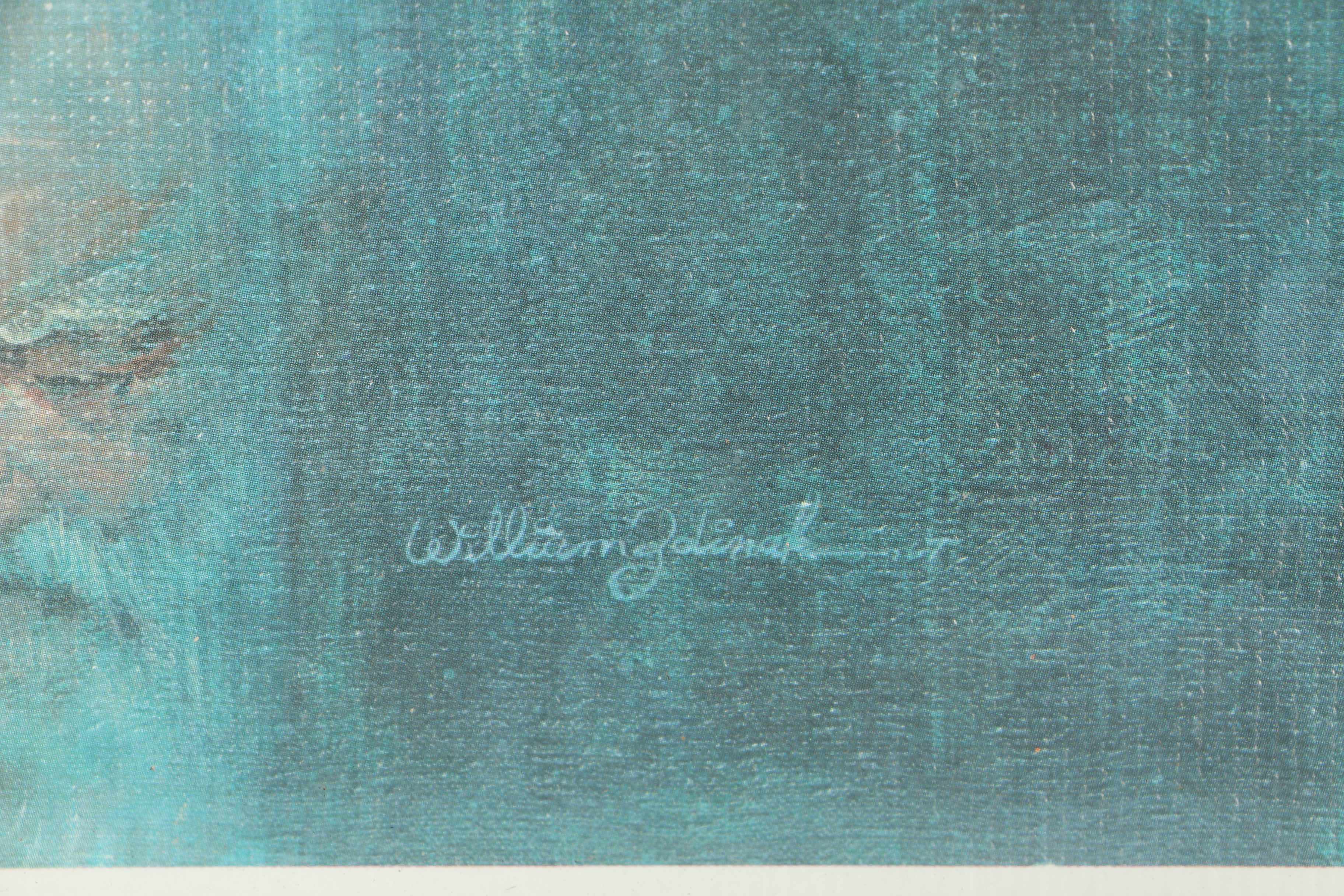 After William Zdinak Offset Lithograph "In His Image"