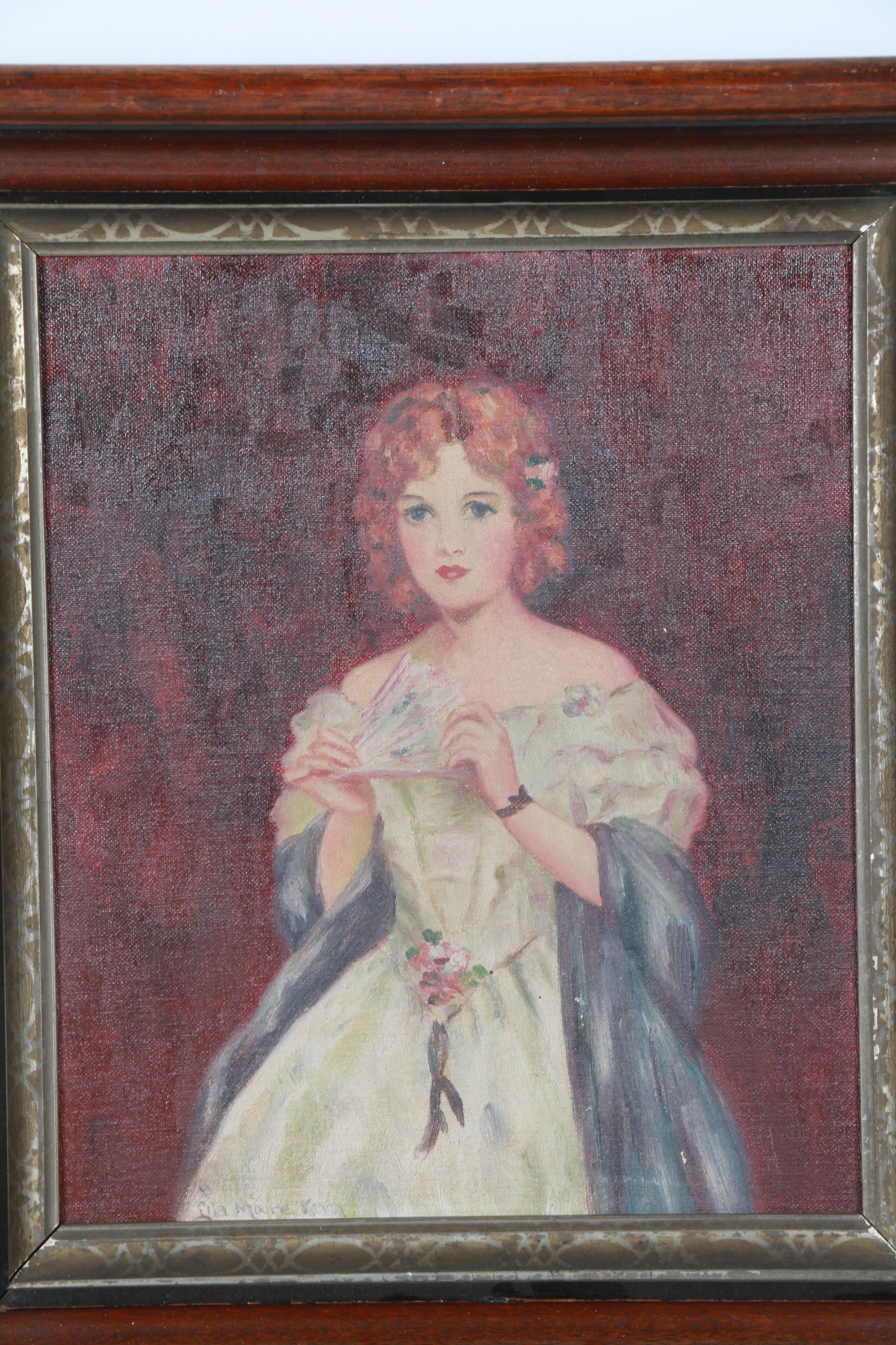 Lila Moore Keen Southern Belle Oil on Canvas