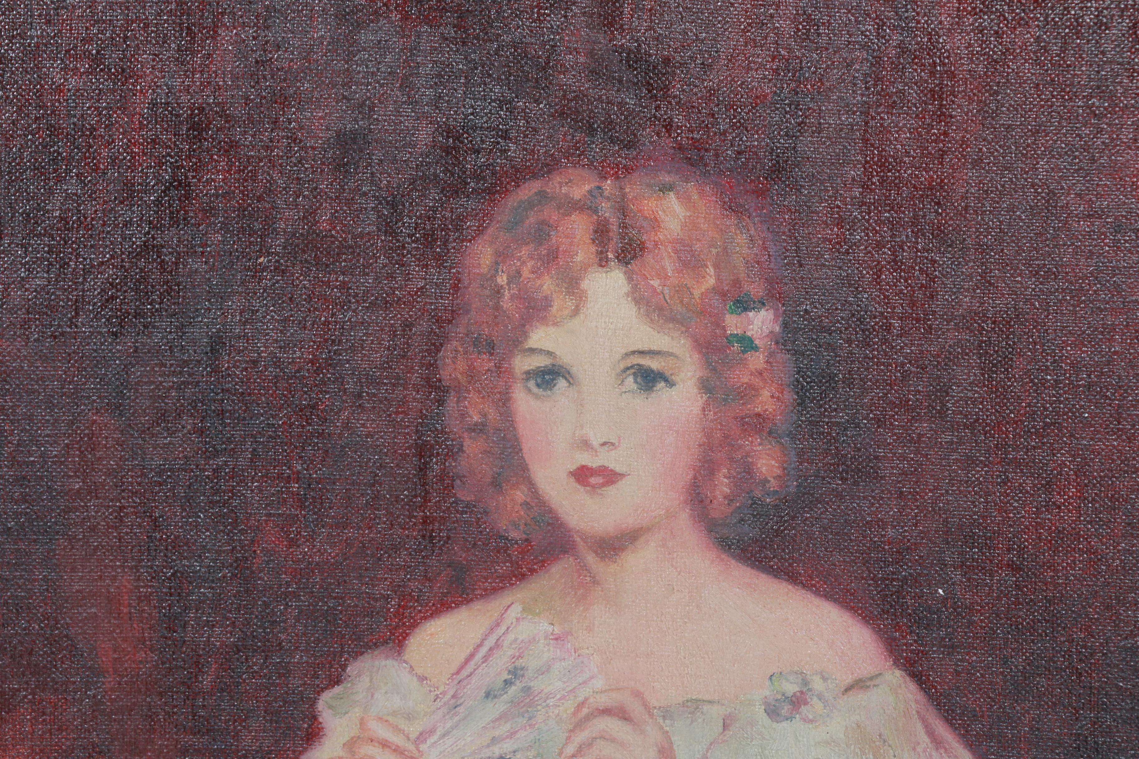 Lila Moore Keen Southern Belle Oil on Canvas