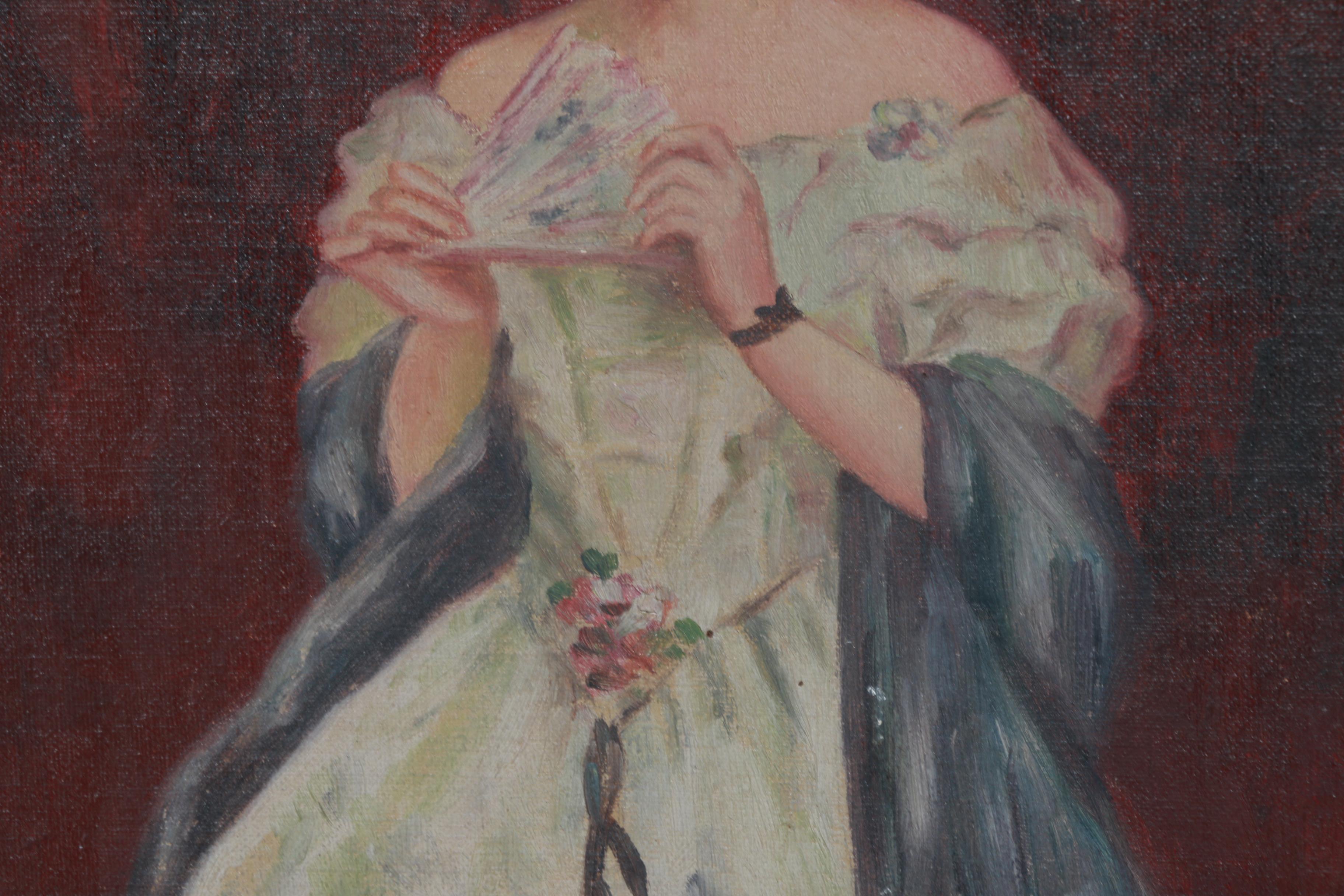 Lila Moore Keen Southern Belle Oil on Canvas