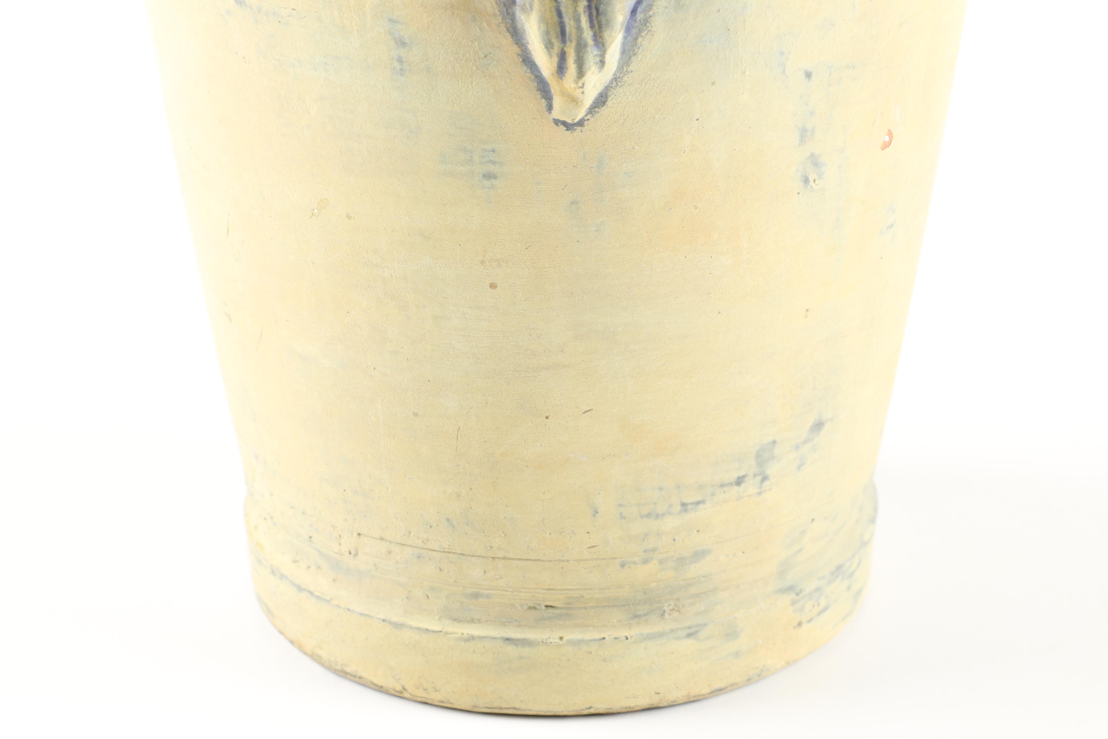 Terra Cotta Fleur De Lis Pattern Planter