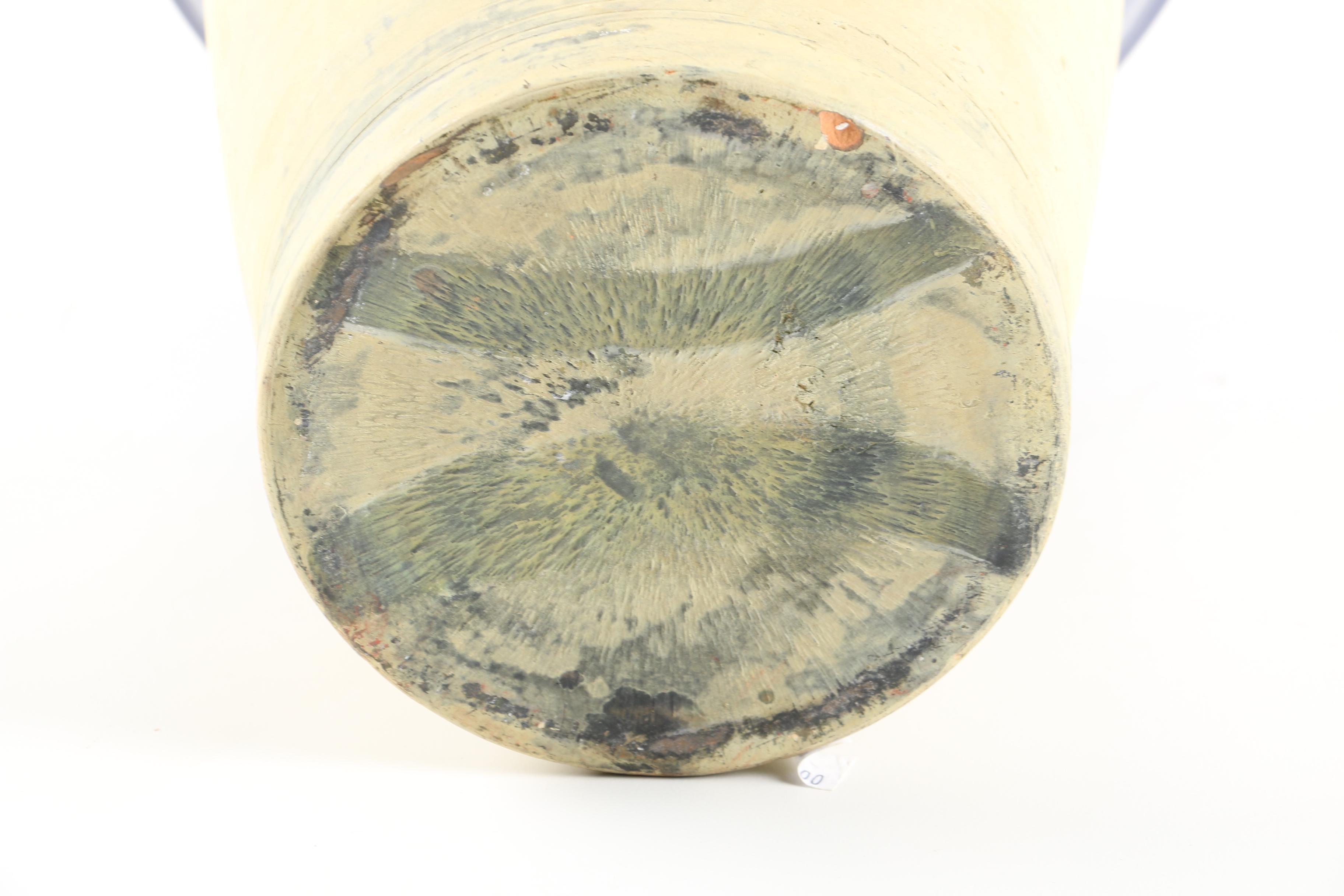 Terra Cotta Fleur De Lis Pattern Planter