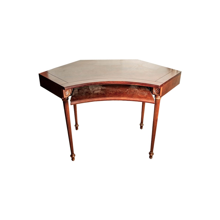 Contemporary Rounded Corner Desk