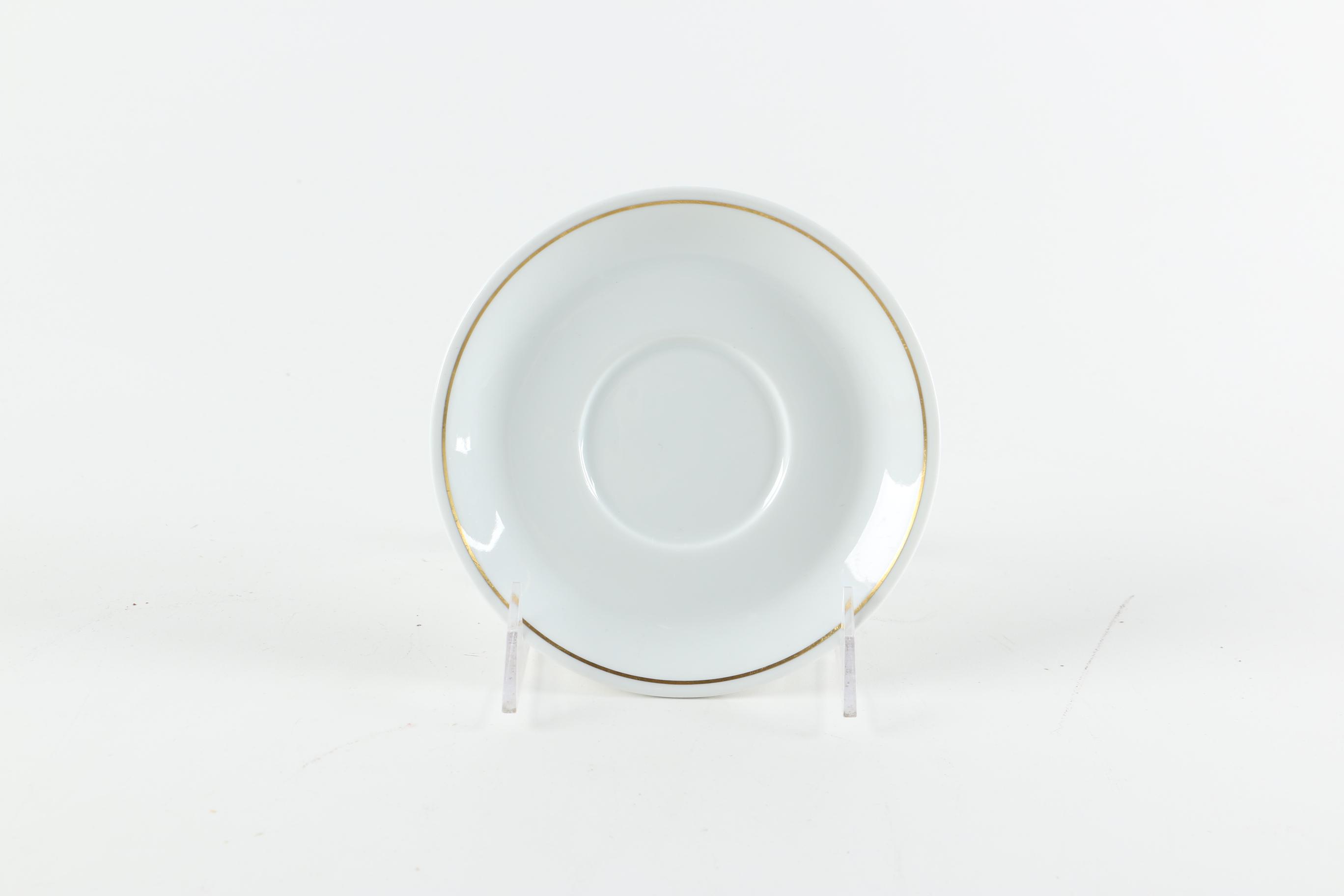 Late 1960s Mercedes-Benz VIP "Eleganz" Porcelain Coffee Set Featuring Schönwald and Wedgwood