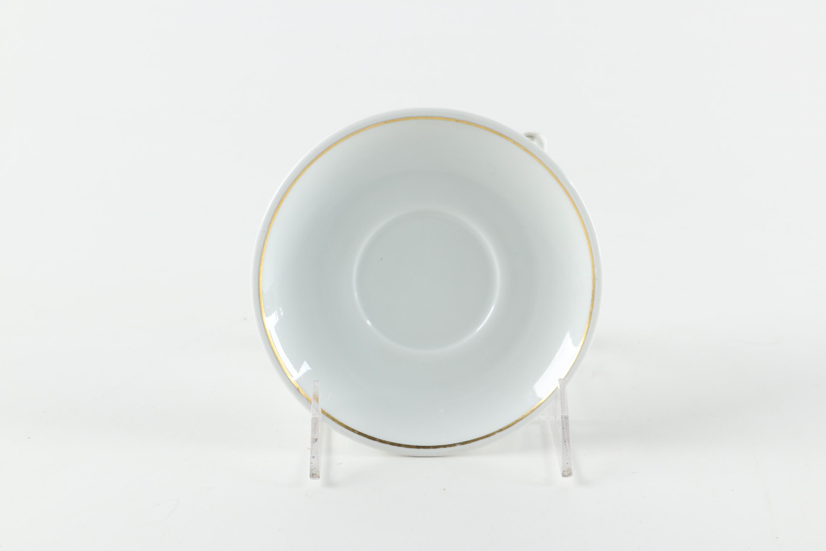 Late 1960s Mercedes-Benz VIP "Eleganz" Porcelain Coffee Set Featuring Schönwald and Wedgwood