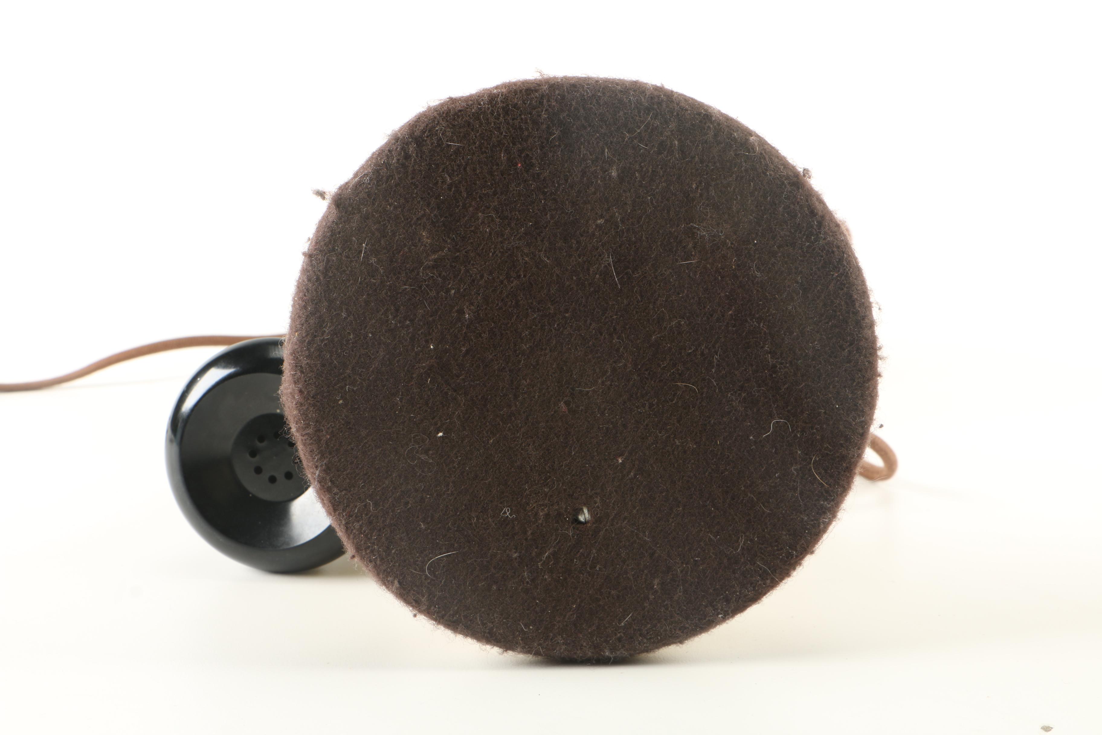 Vintage Brass Candlestick Telephone