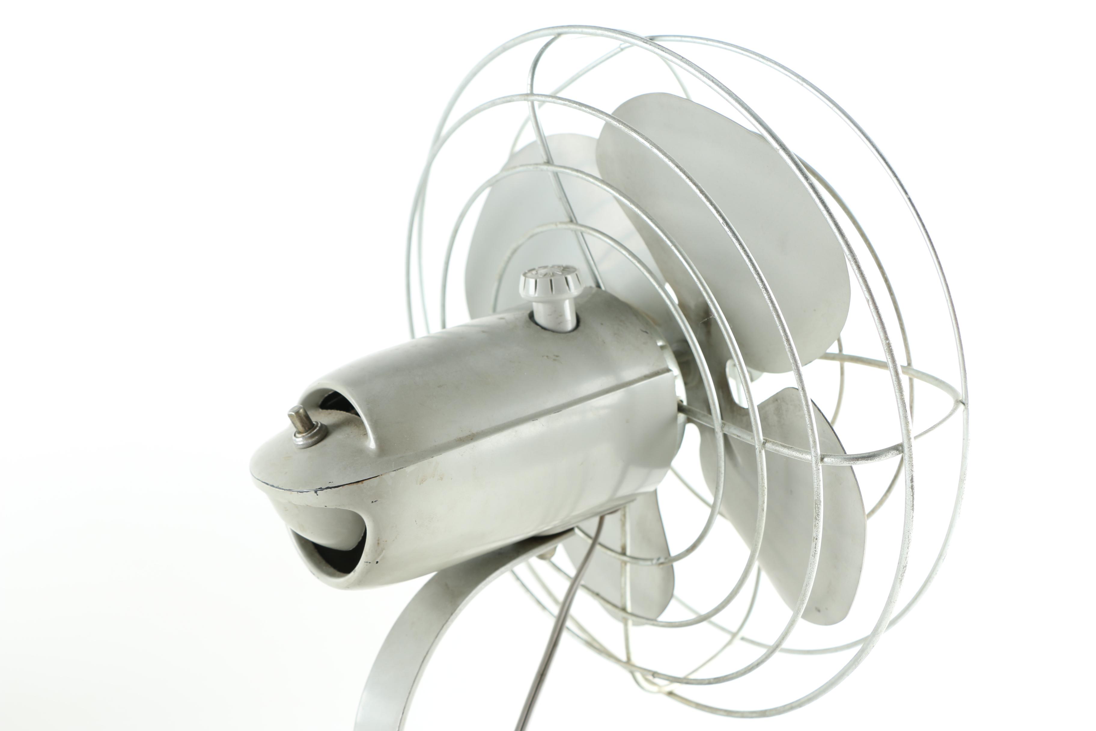 Pair of Electric Table Top Fans
