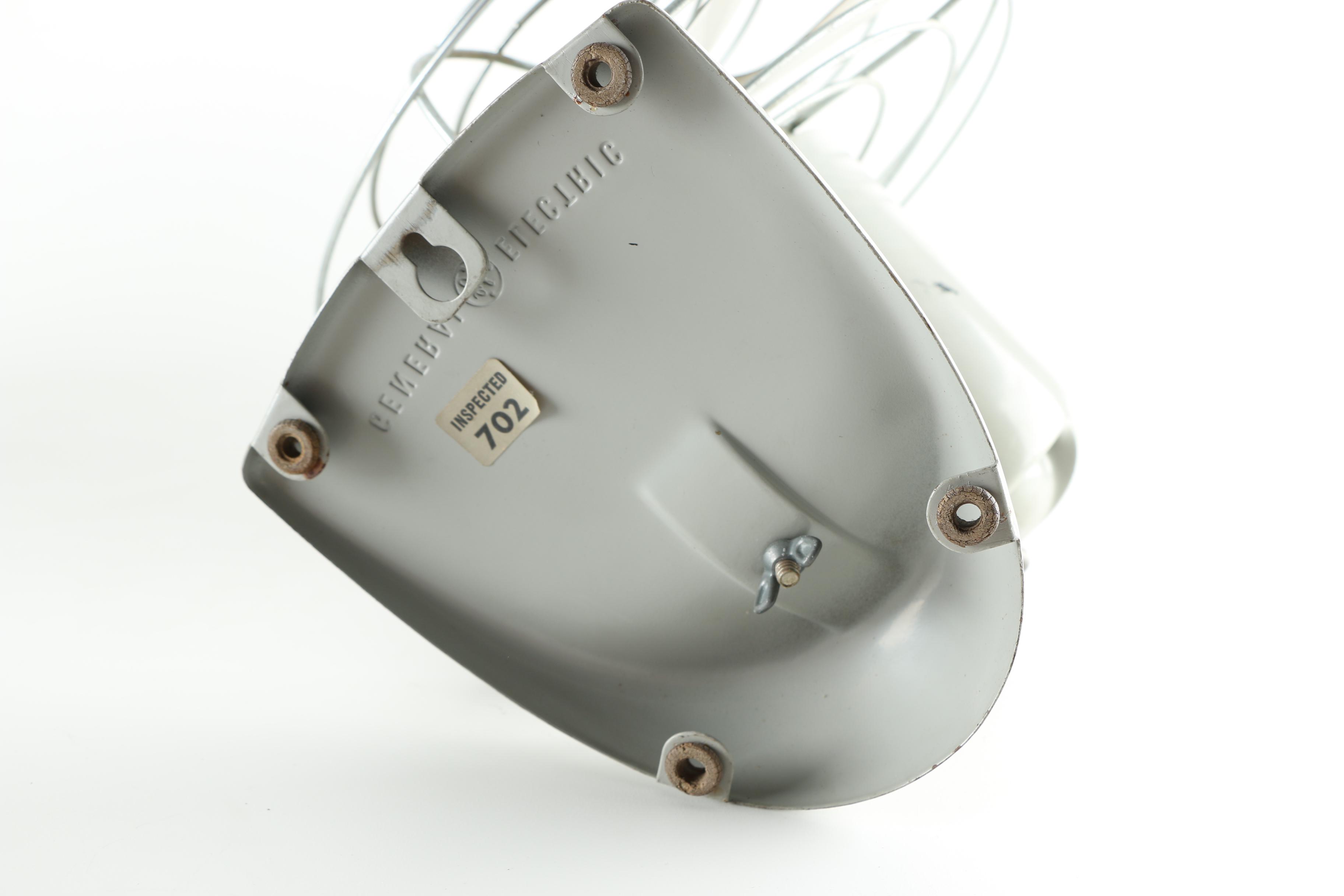 Pair of Electric Table Top Fans