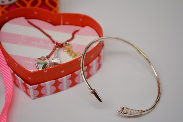 Stella & Dot Clear Bead and Pink Cord Necklace and Bracelet Set and Other