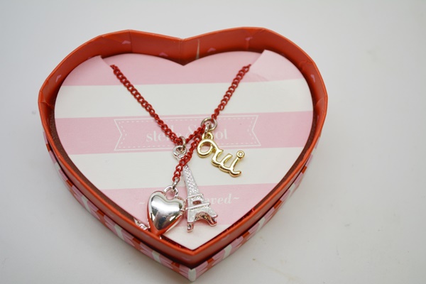 Stella & Dot Clear Bead and Pink Cord Necklace and Bracelet Set and Other