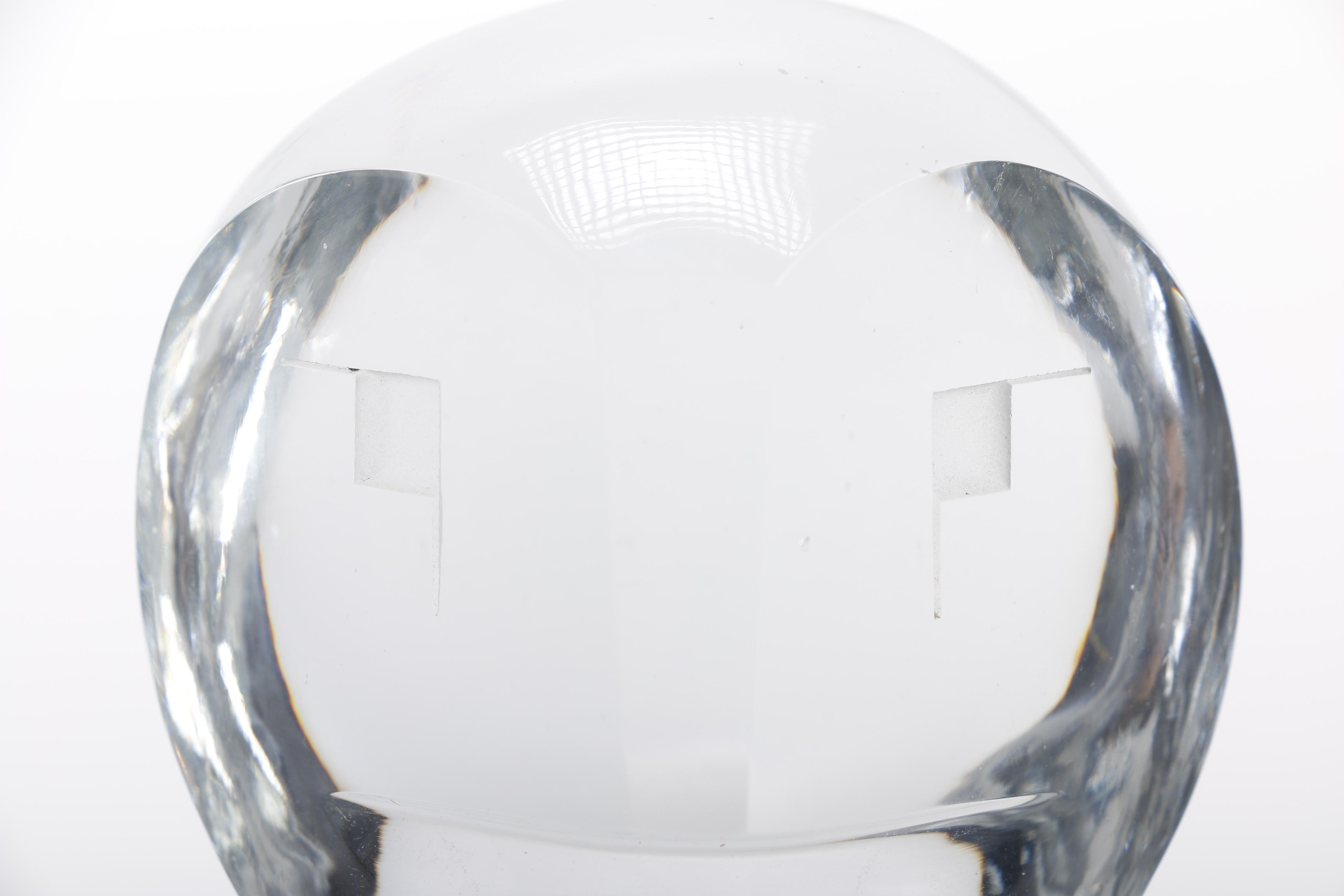 Pedro Ramirez Vazquez Crystal Head Figure