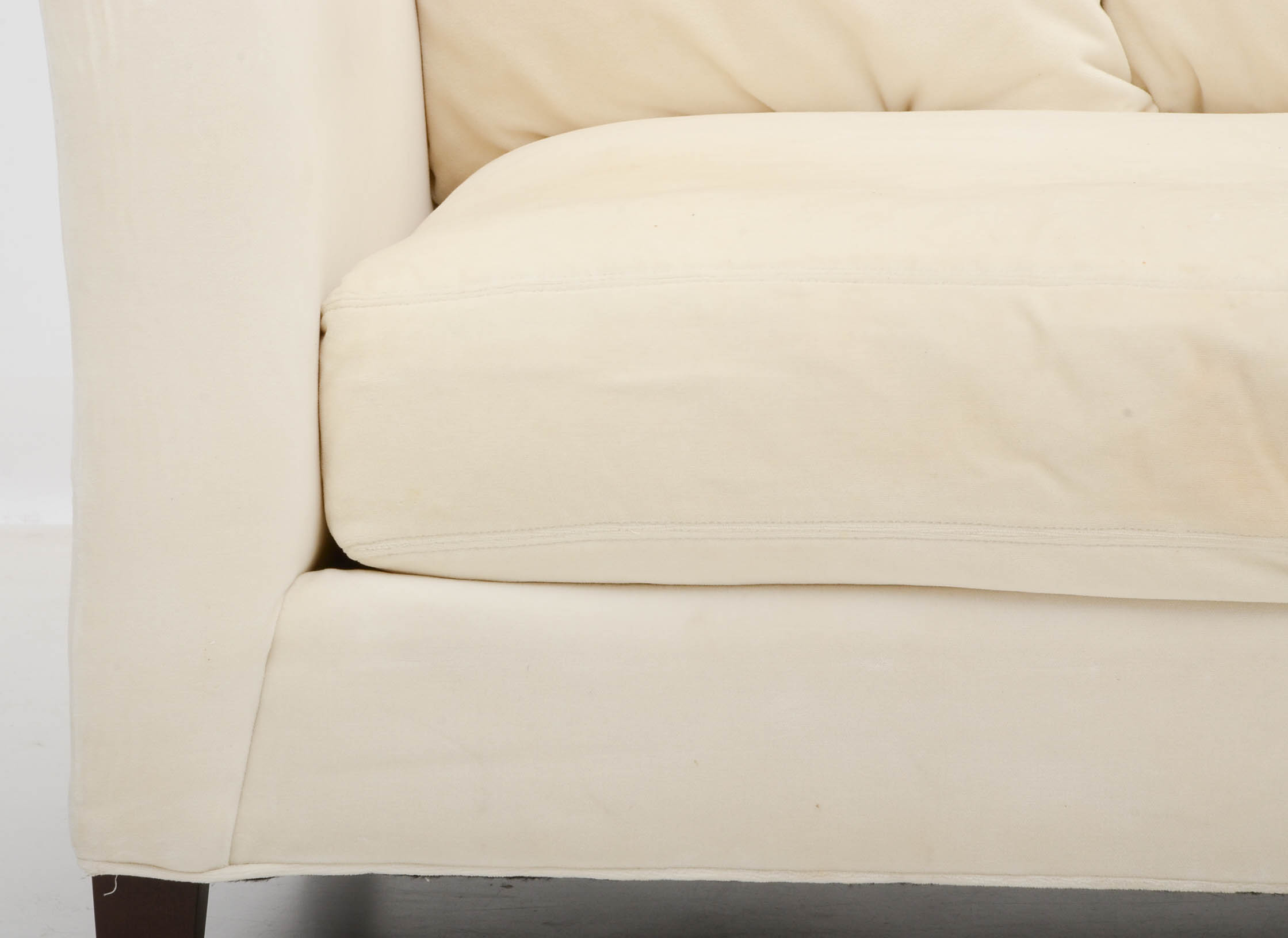 Susan's Crate & Barrel Sofa She Had In Her Studio Dressing Rooms