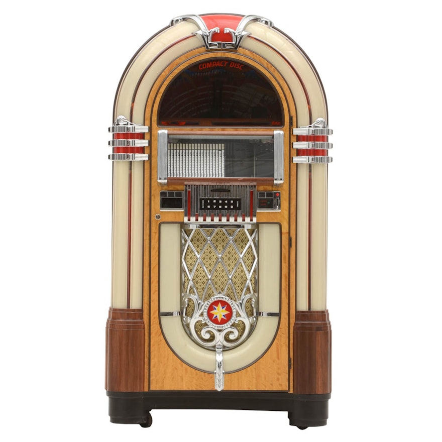Antique Apparatus Brand Art Deco Style CD Jukebox