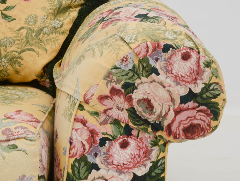 Isenhour Custom Chintz Sofa Susan Had In Her Garden City Home