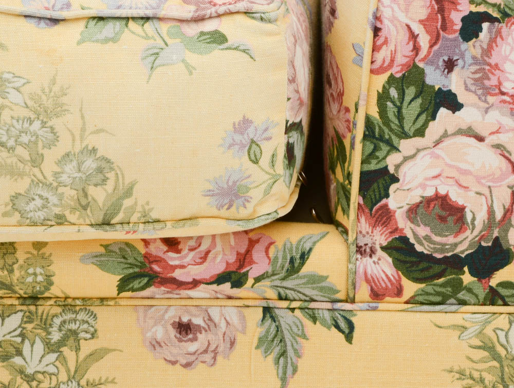 Isenhour Custom Chintz Sofa Susan Had In Her Garden City Home