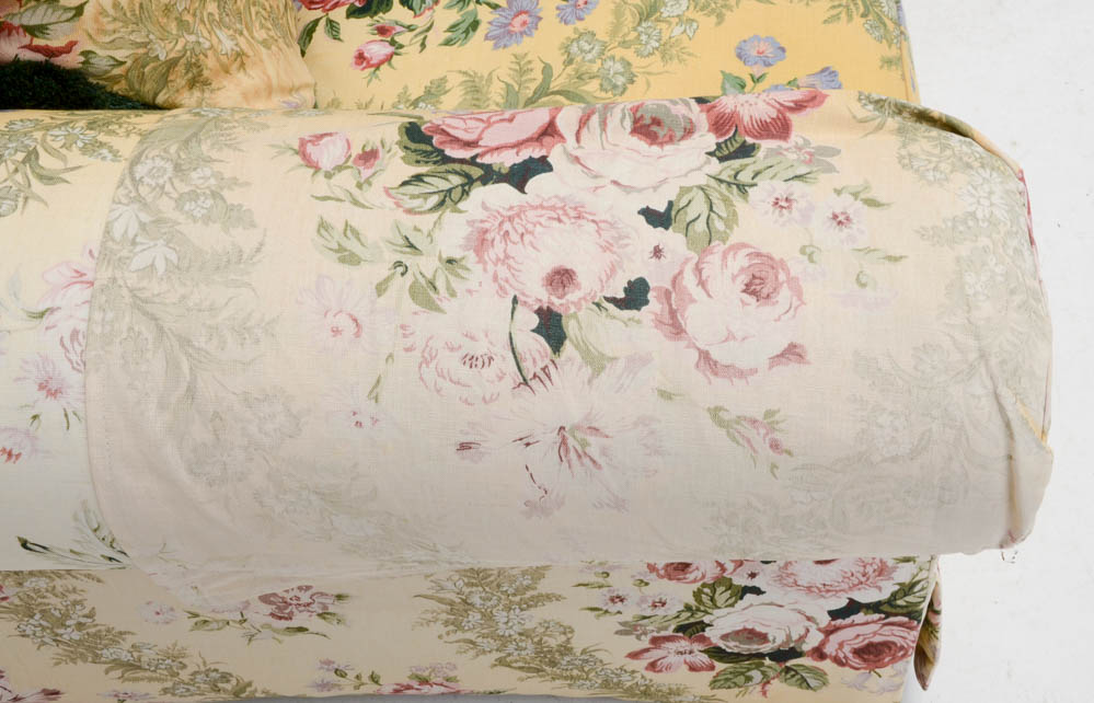 Isenhour Custom Chintz Sofa Susan Had In Her Garden City Home