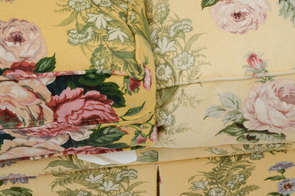 Isenhour Custom Chintz Sofa Susan Had In Her Garden City Home