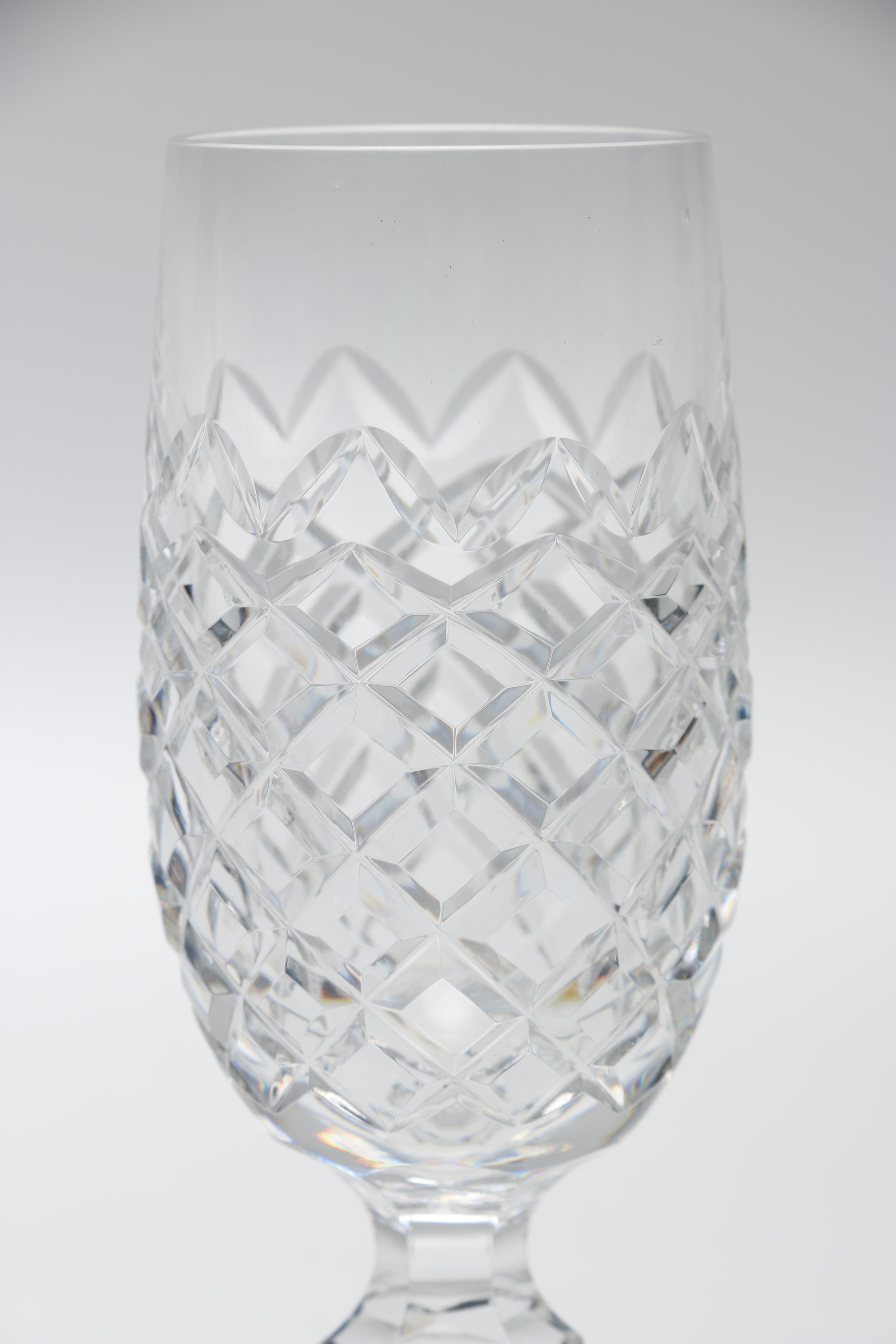 Waterford "Powerscourt" Crystal Champagne Flutes