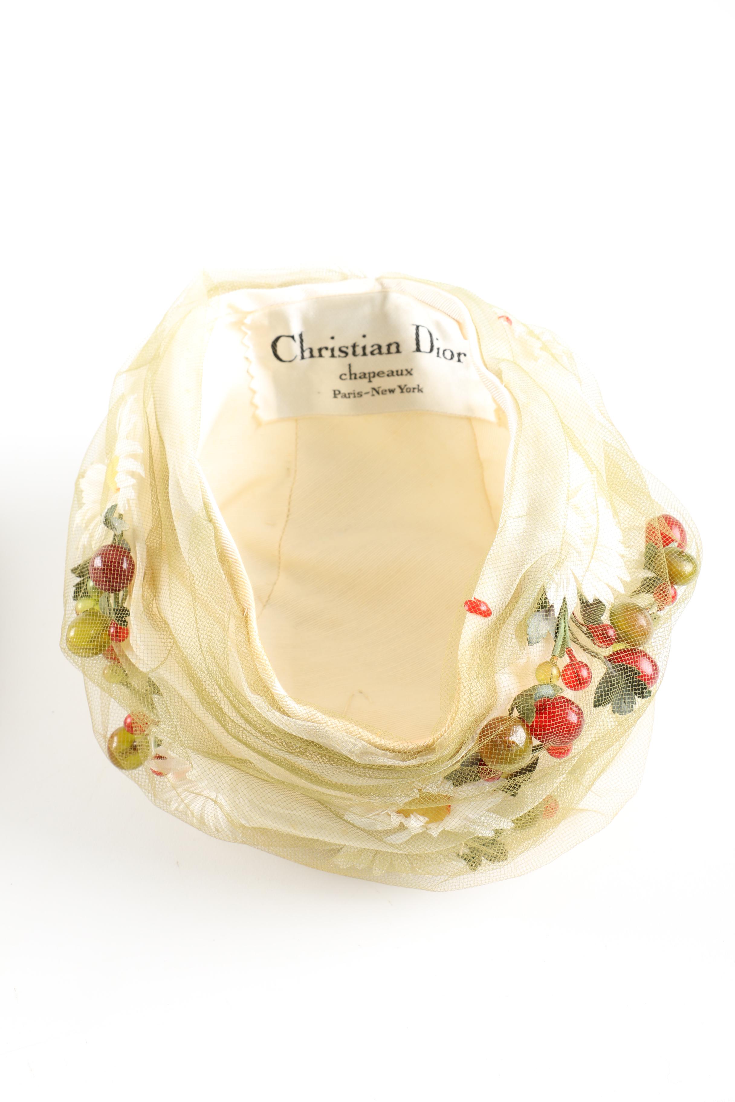 Vintage Christian Dior Hat