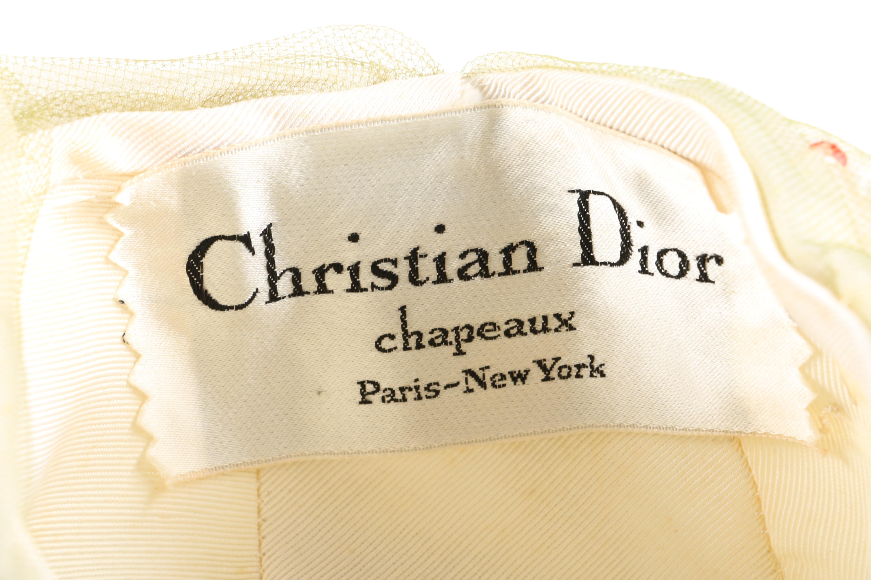 Vintage Christian Dior Hat