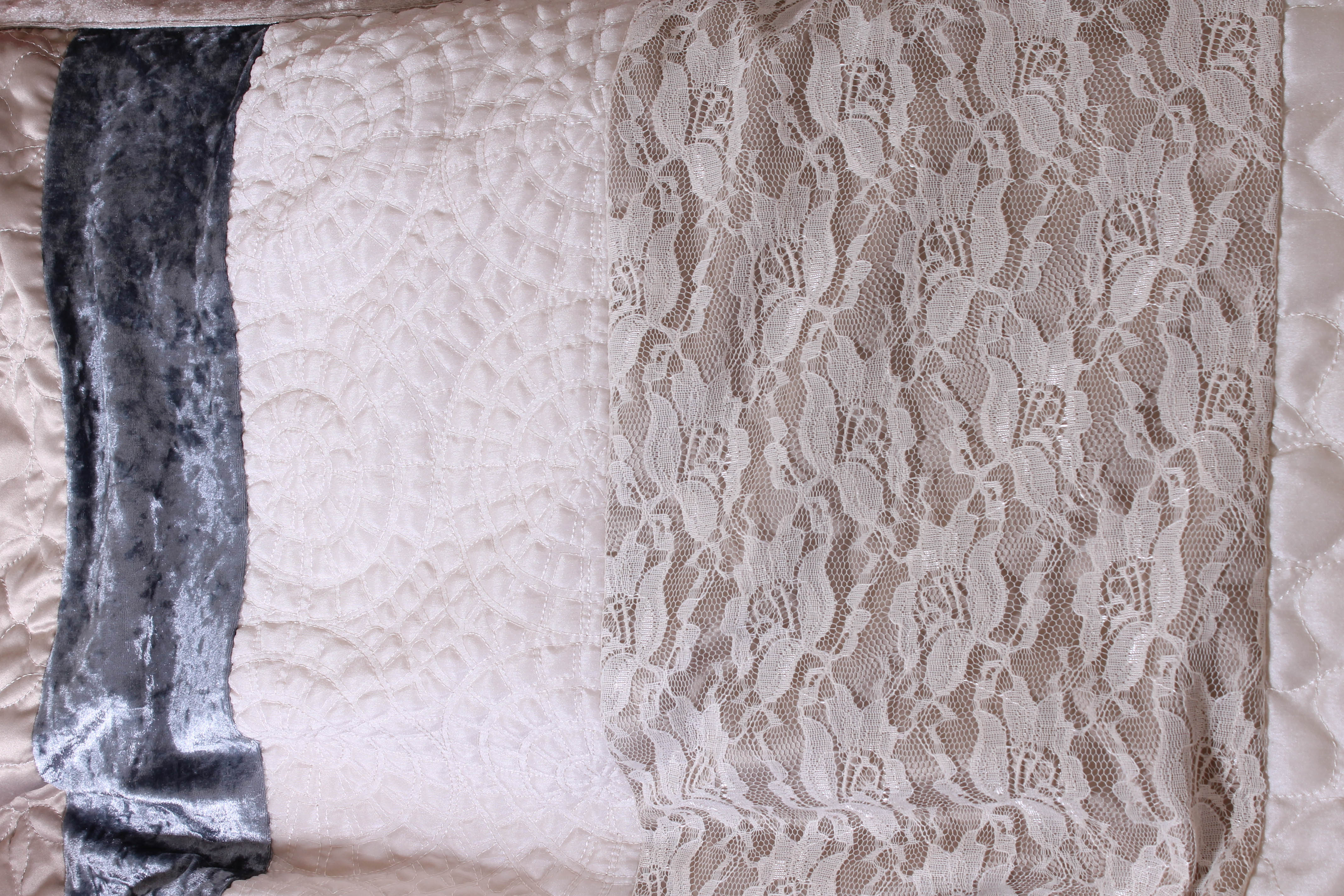 King Size Contemporary Bed Frame with Bedding