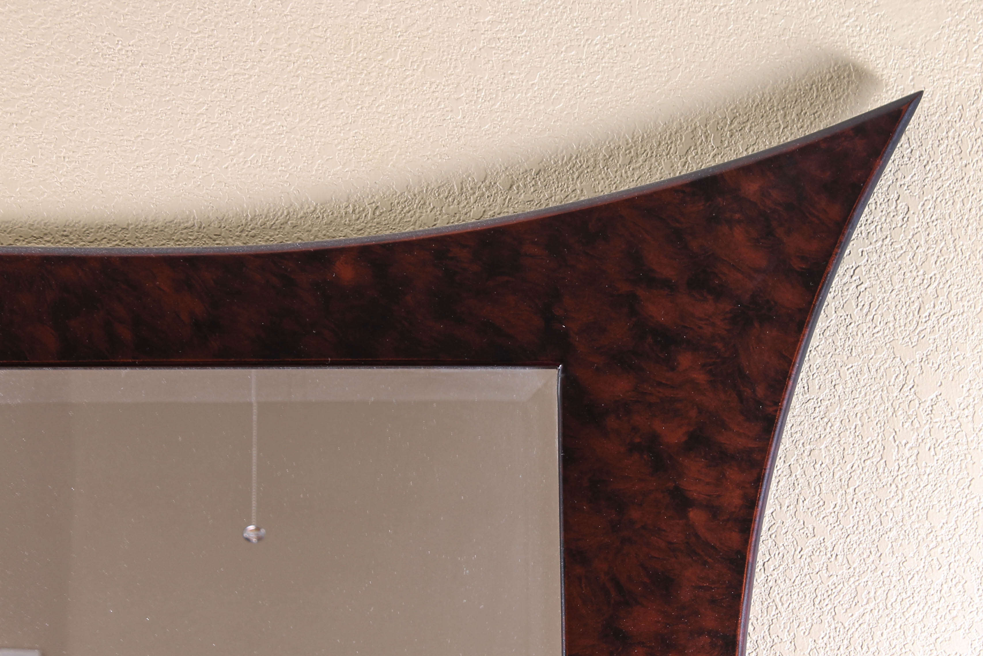 Starburst Wooden Wall Mirror