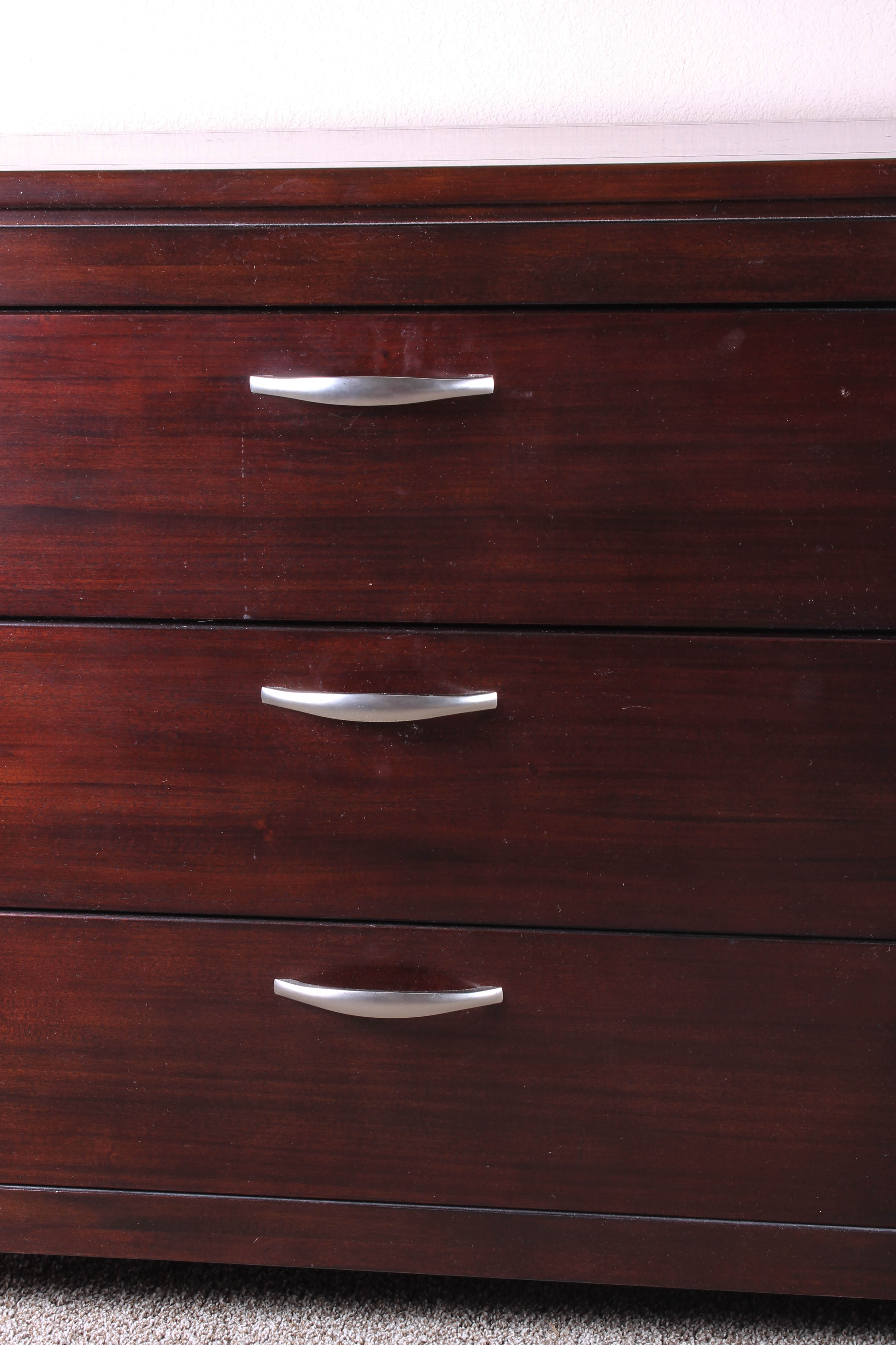 Contemporary Wood Dresser