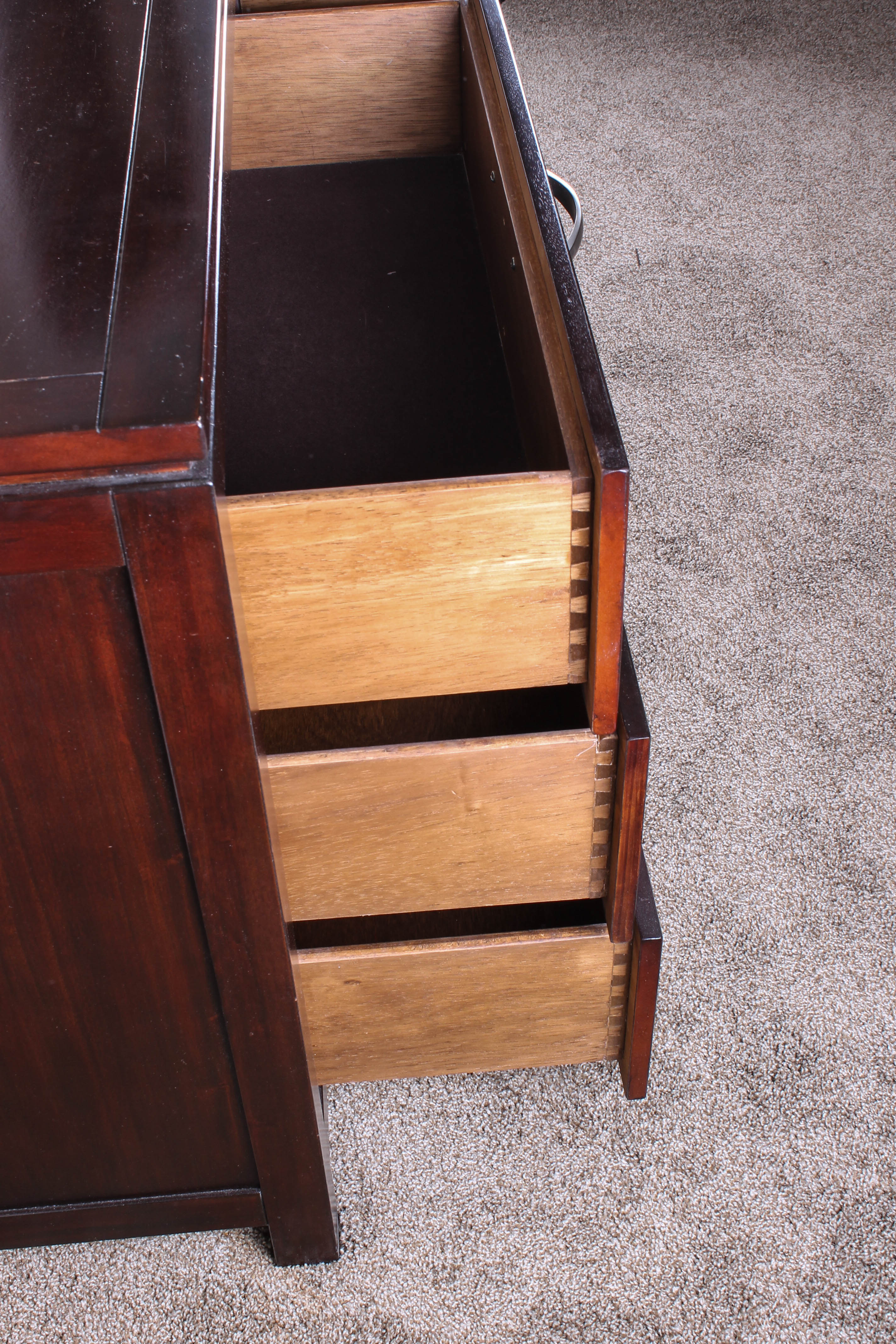 Contemporary Wood Dresser