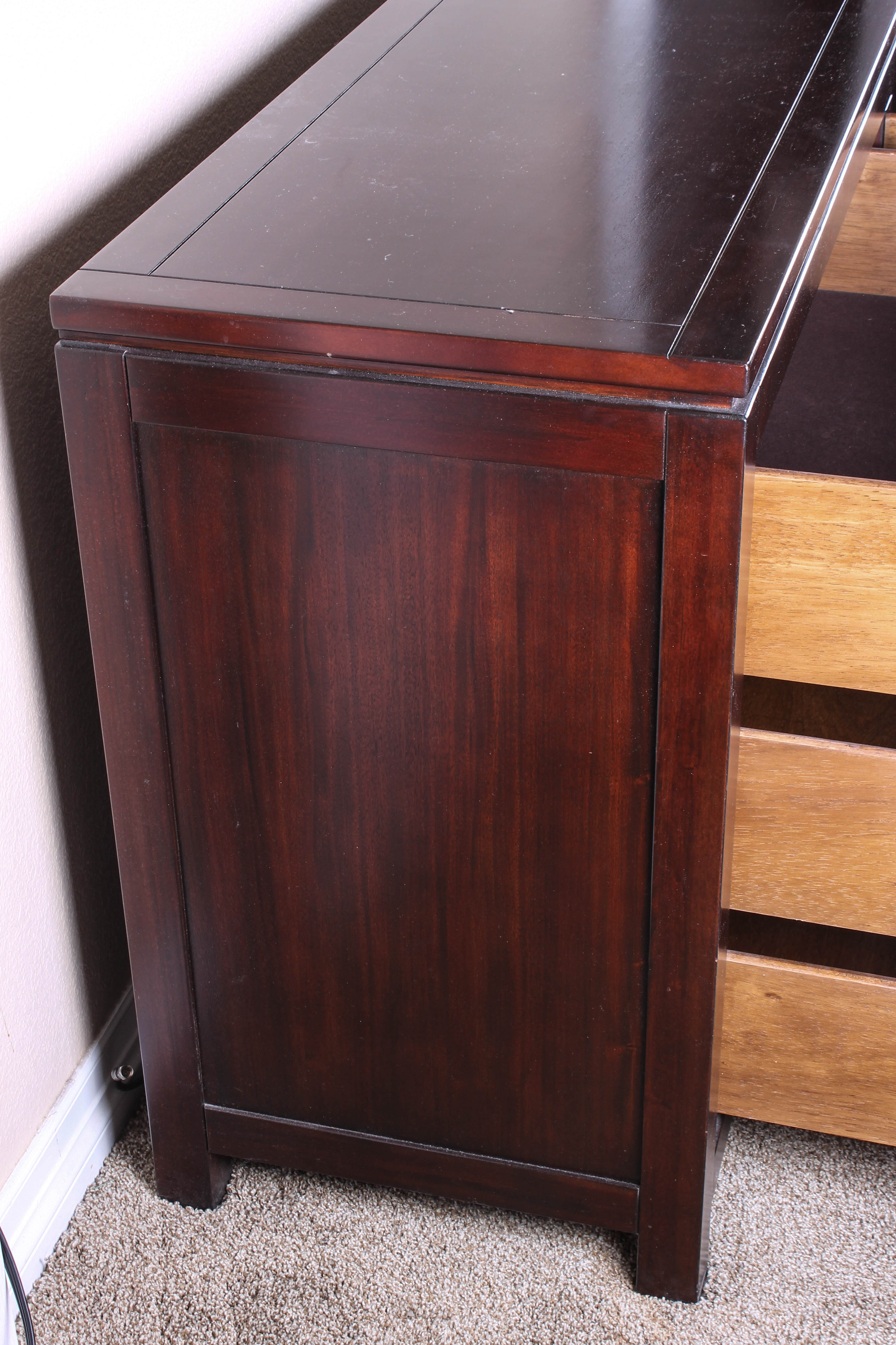 Contemporary Wood Dresser