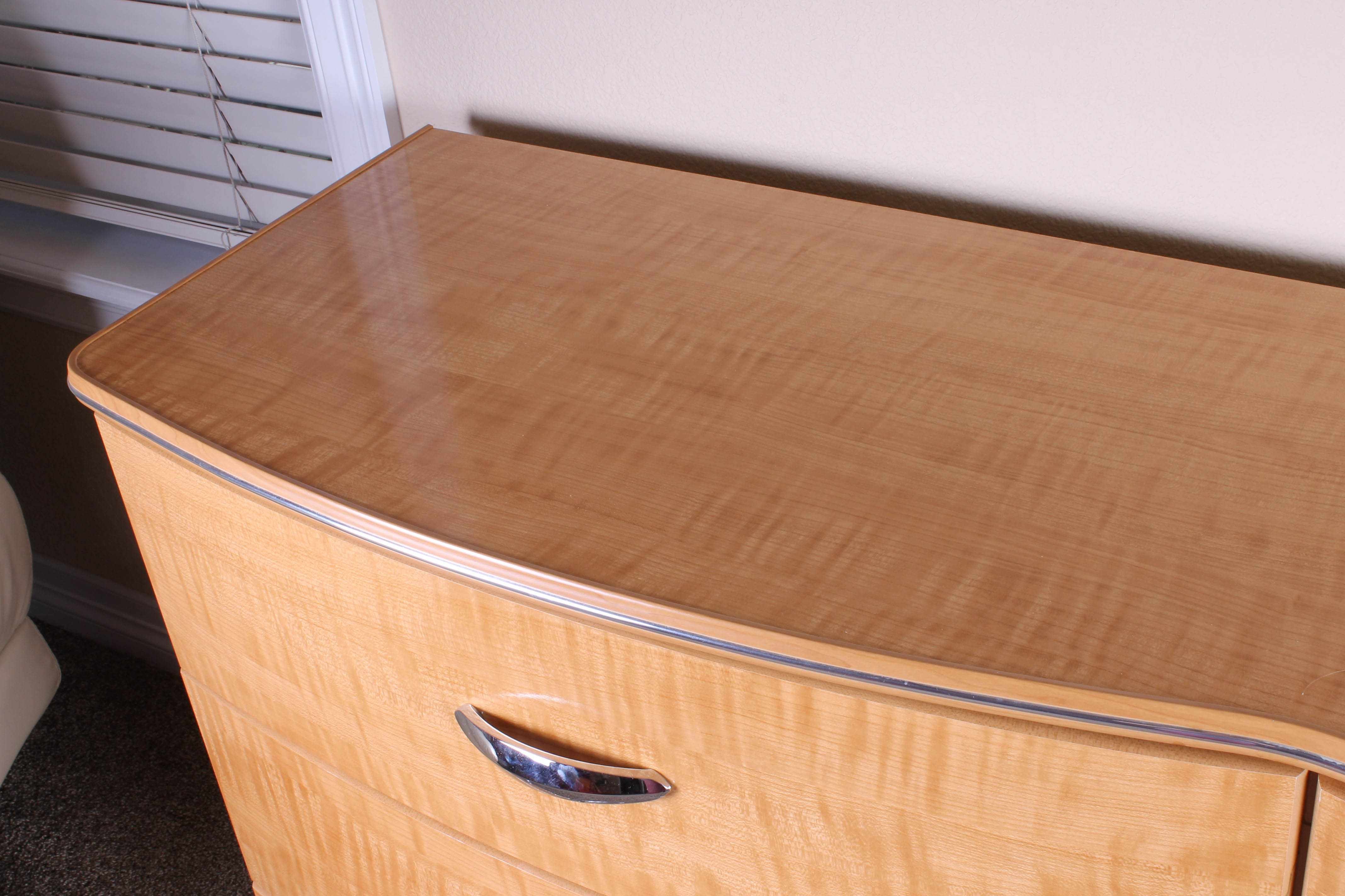 Contemporary Faux Maple Dresser by Ashley Furniture