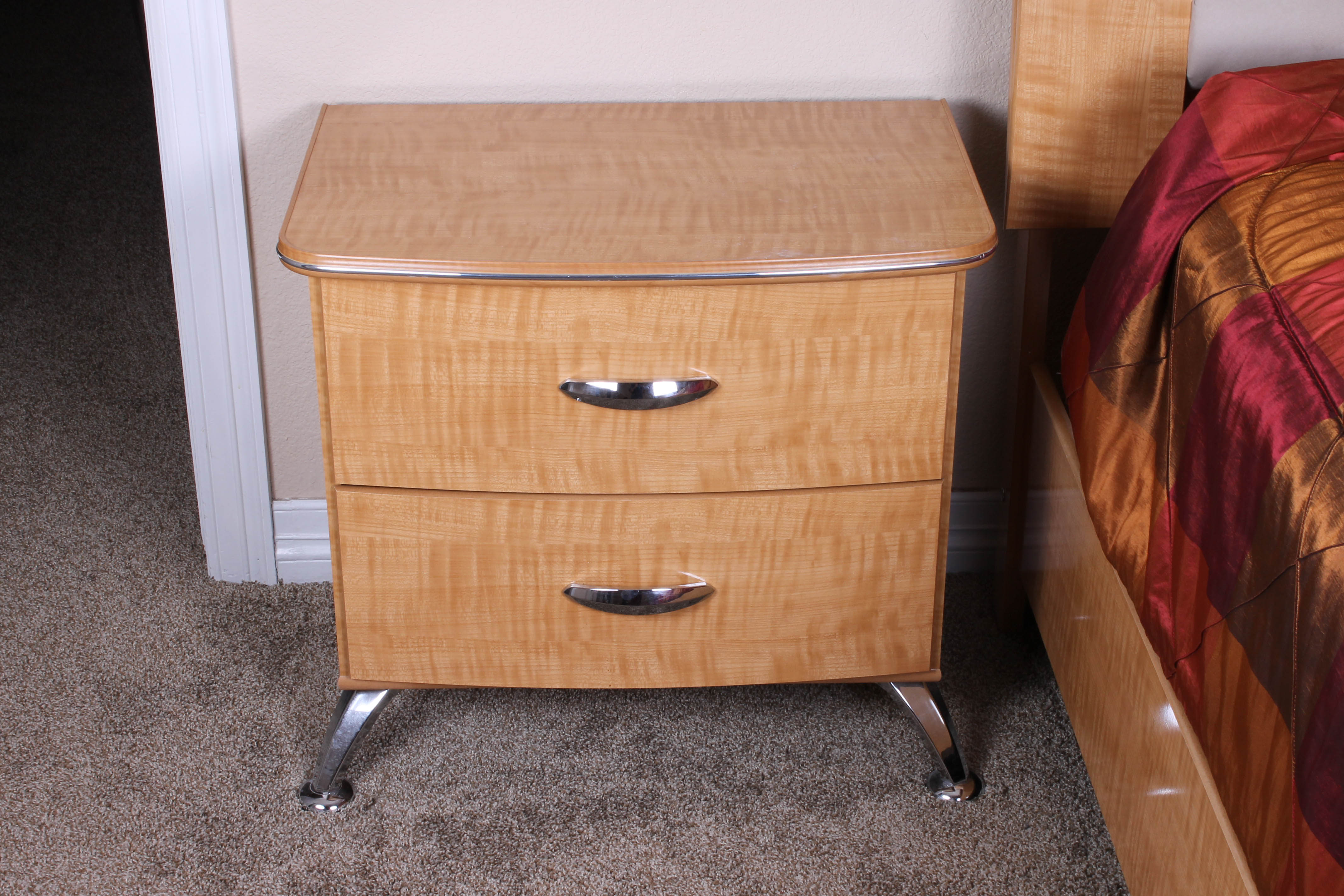Replicated Maple Grain Nightstand by Ashley Furniture