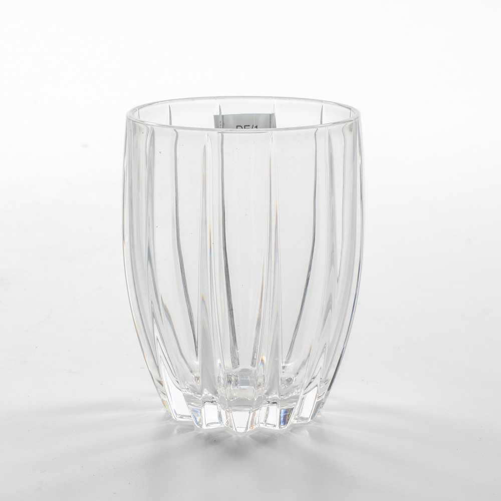 Set of Four Marquis by Waterford Crystal "Omega" Double Old Fashioned Glasses