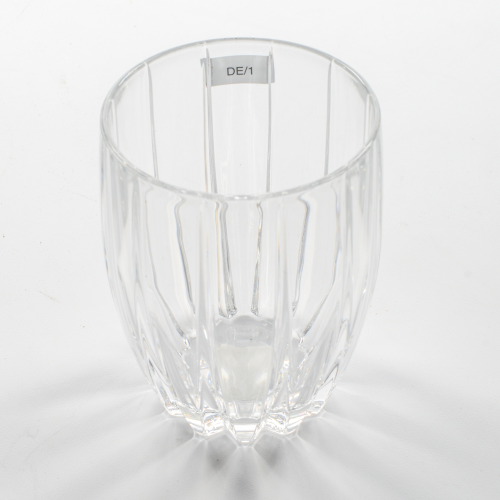 Set of Four Marquis by Waterford Crystal "Omega" Double Old Fashioned Glasses