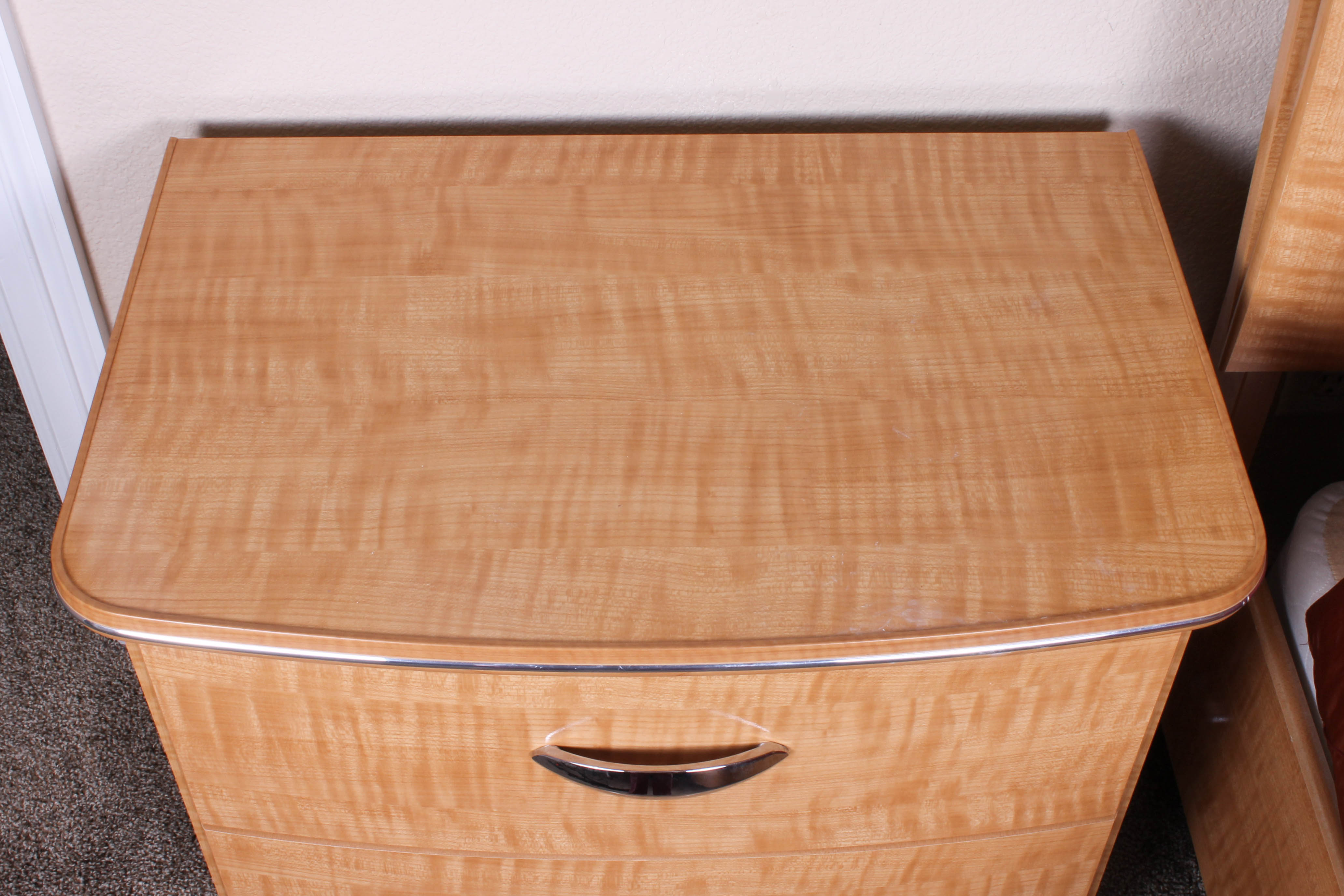 Replicated Maple Grain Nightstand by Ashley Furniture