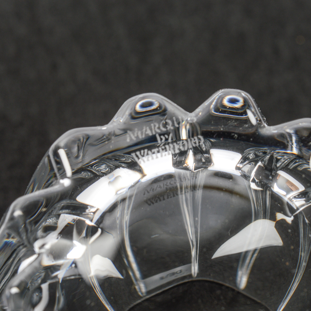 Set of Four Marquis by Waterford Crystal "Omega" Double Old Fashioned Glasses