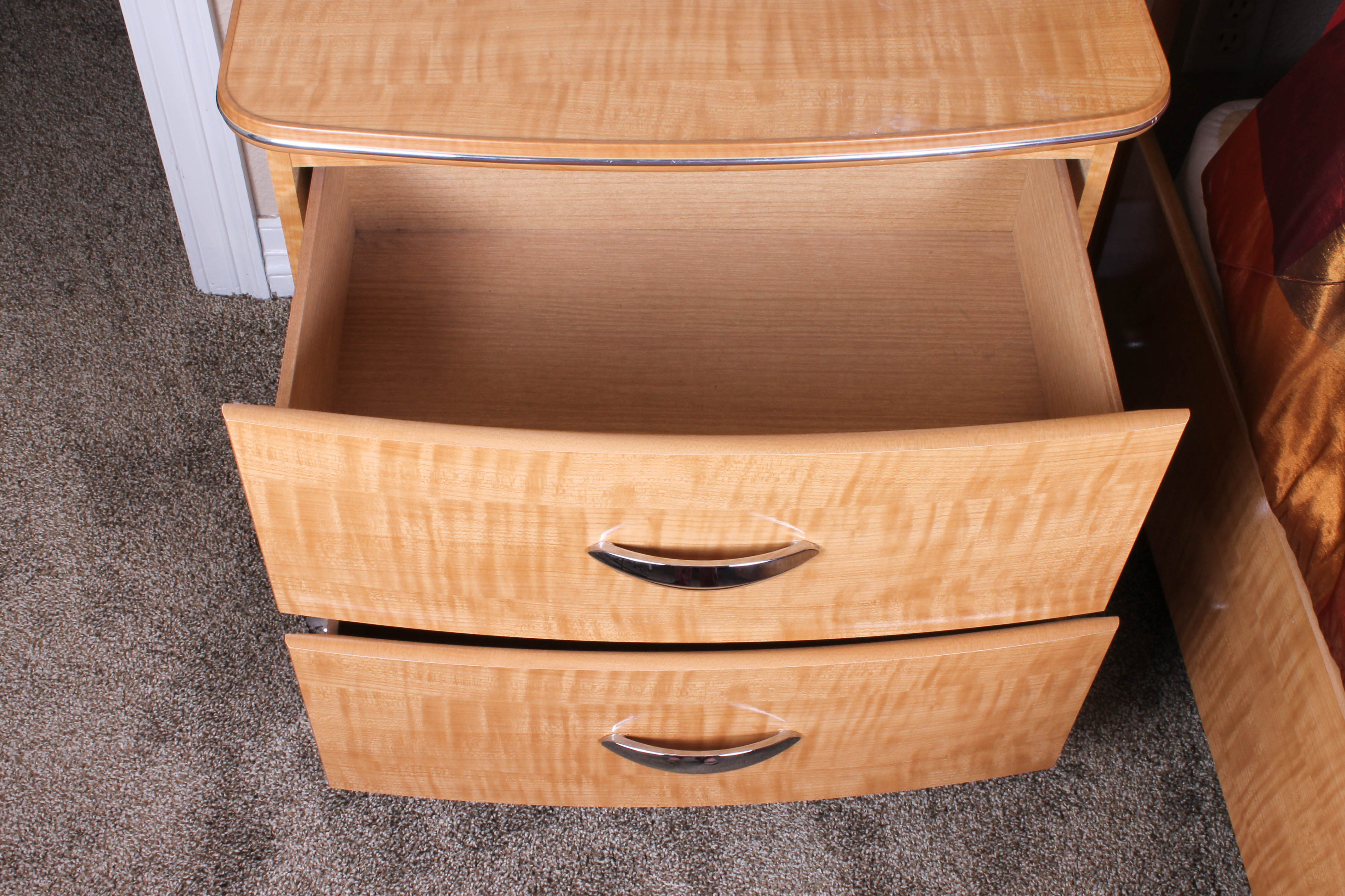 Replicated Maple Grain Nightstand by Ashley Furniture
