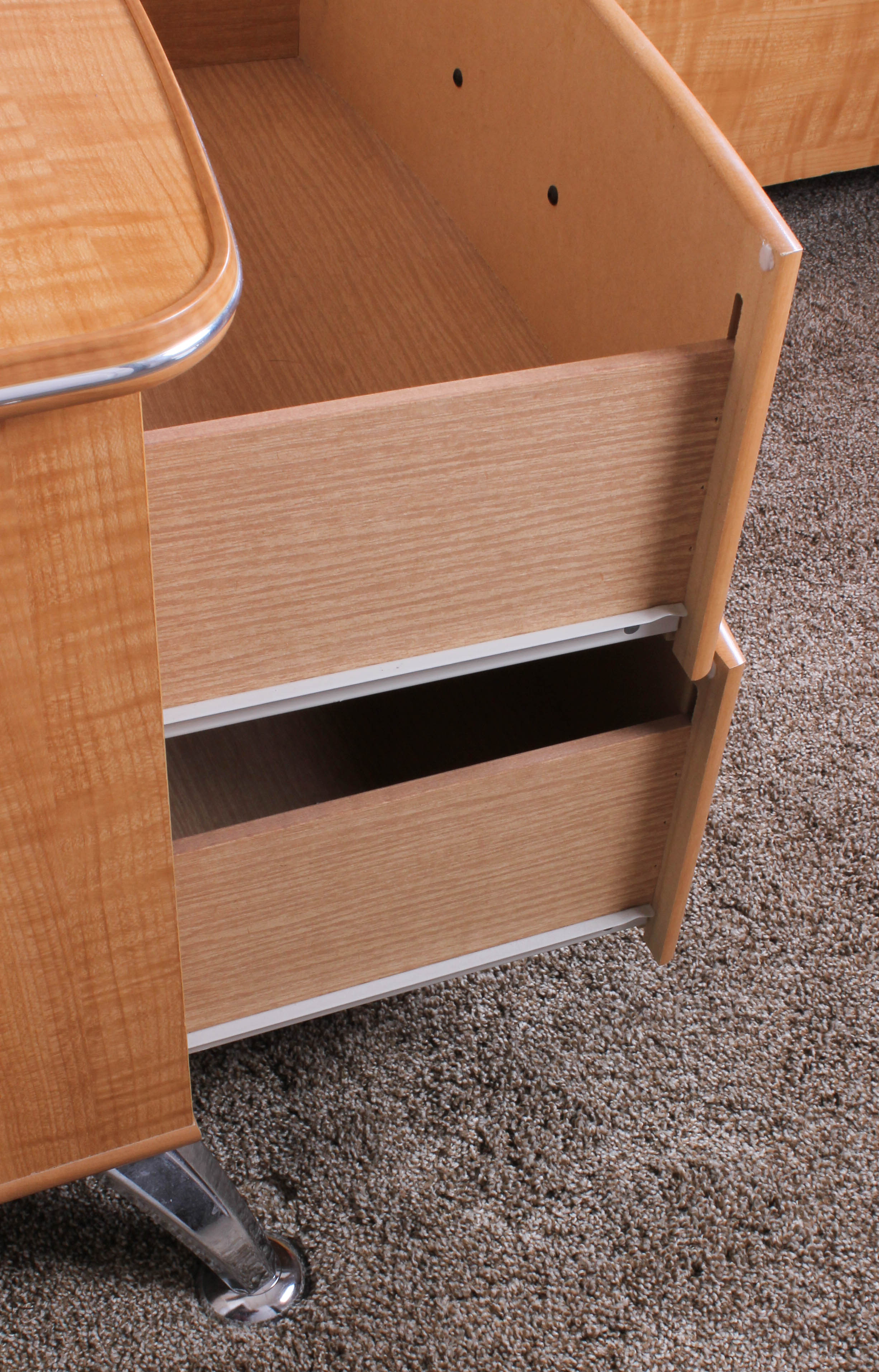 Replicated Maple Grain Nightstand by Ashley Furniture