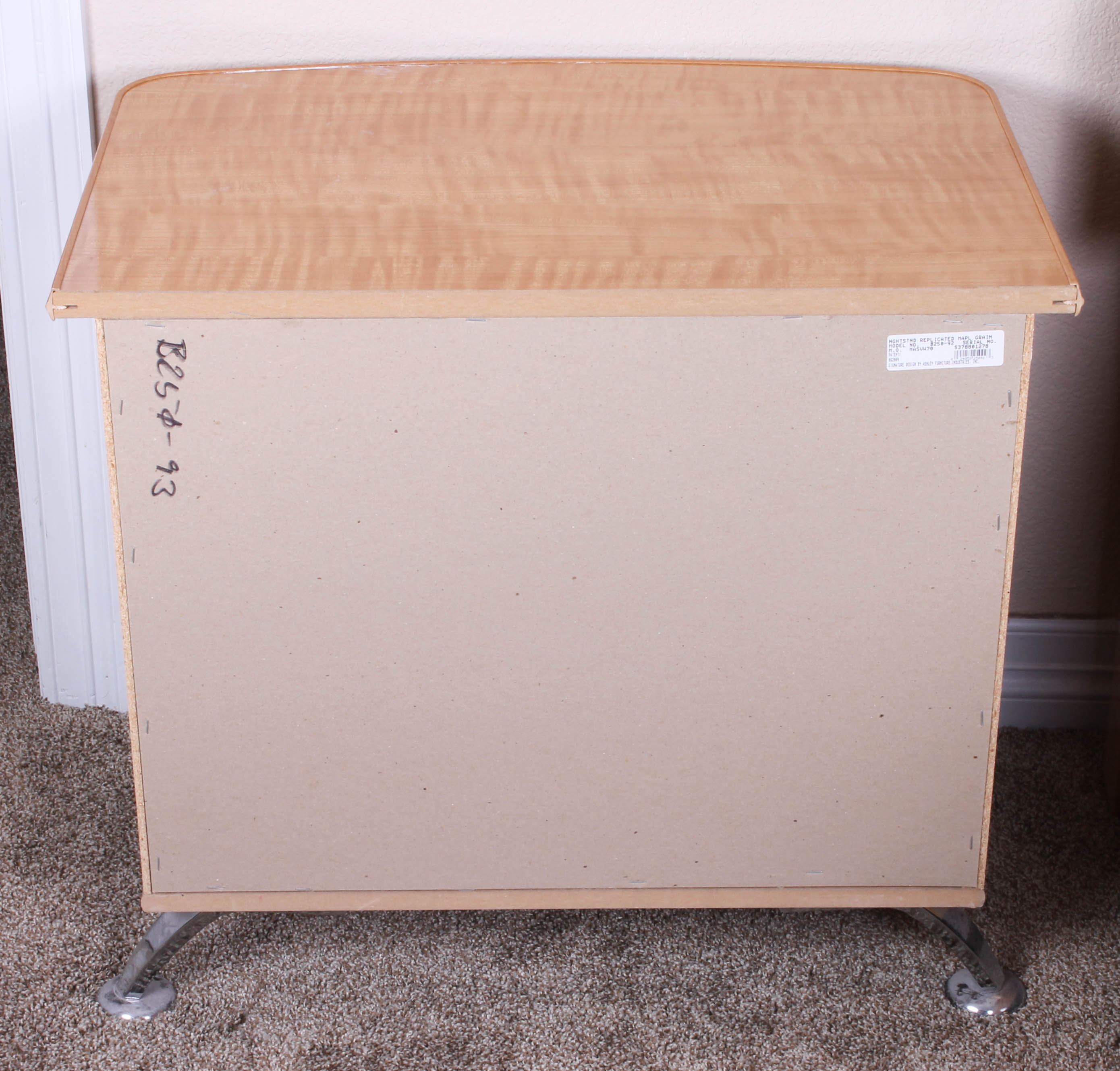 Replicated Maple Grain Nightstand by Ashley Furniture