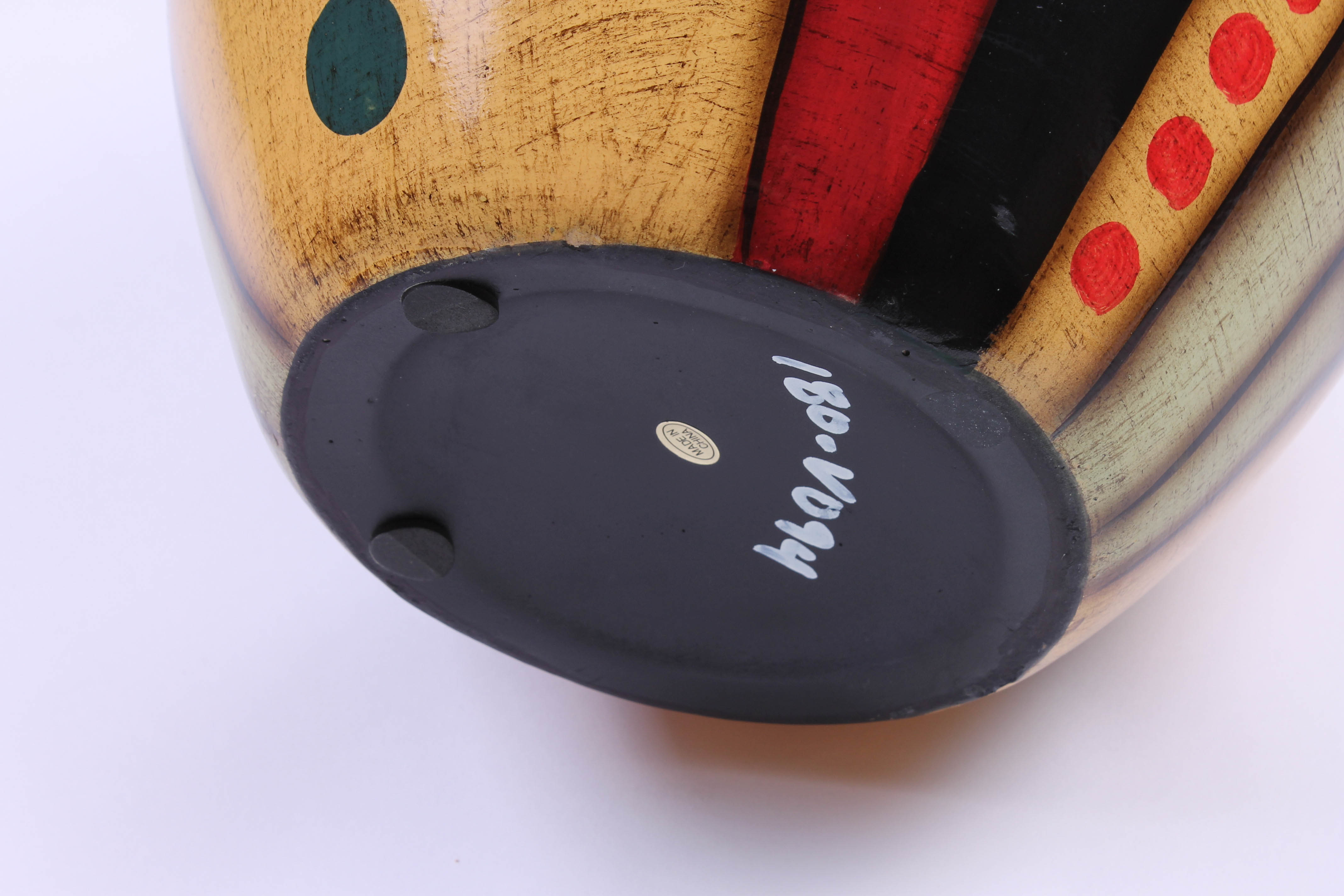 Pair of Colorful Contemporary Vessels