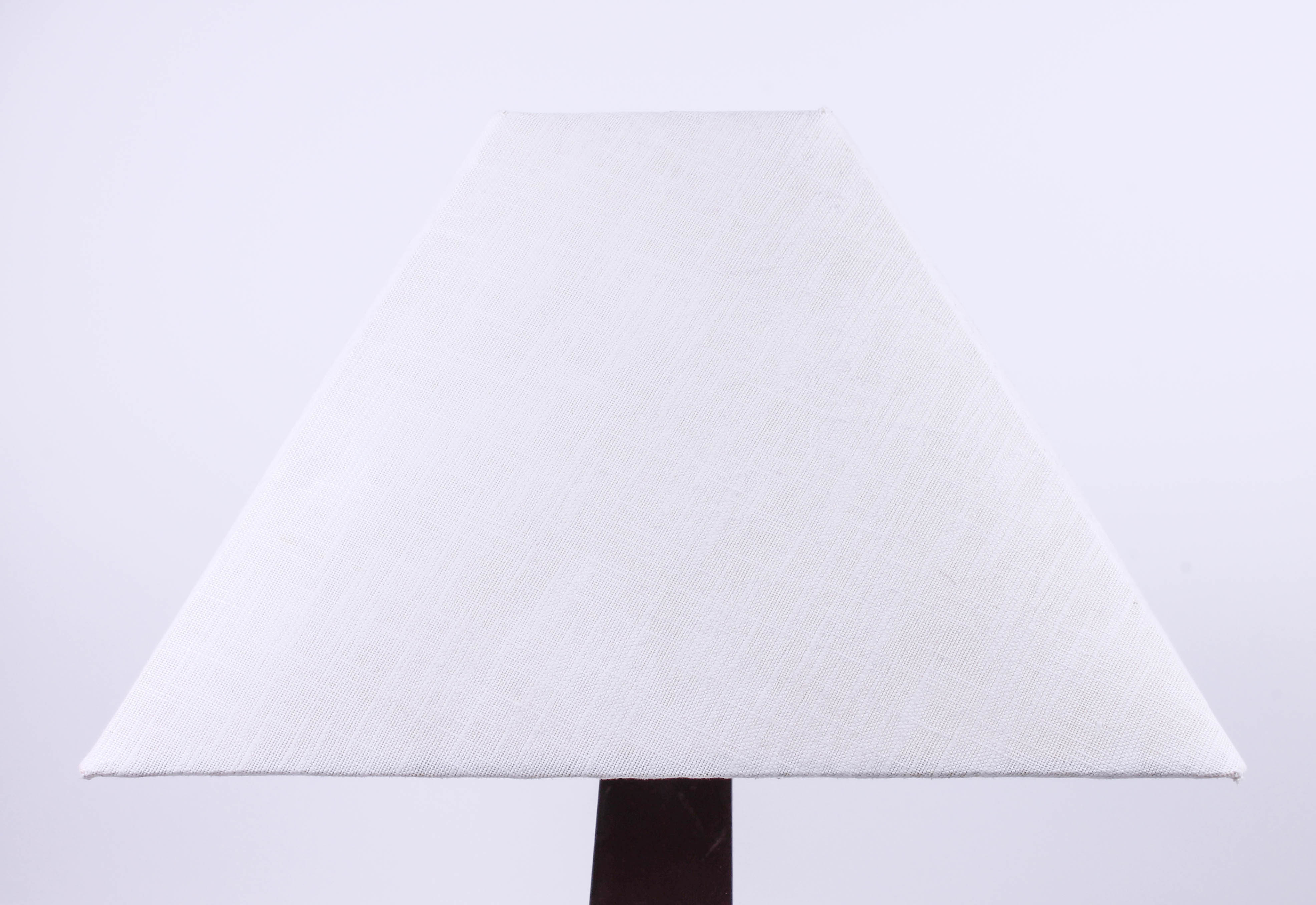 Chromed Metal Table Lamp