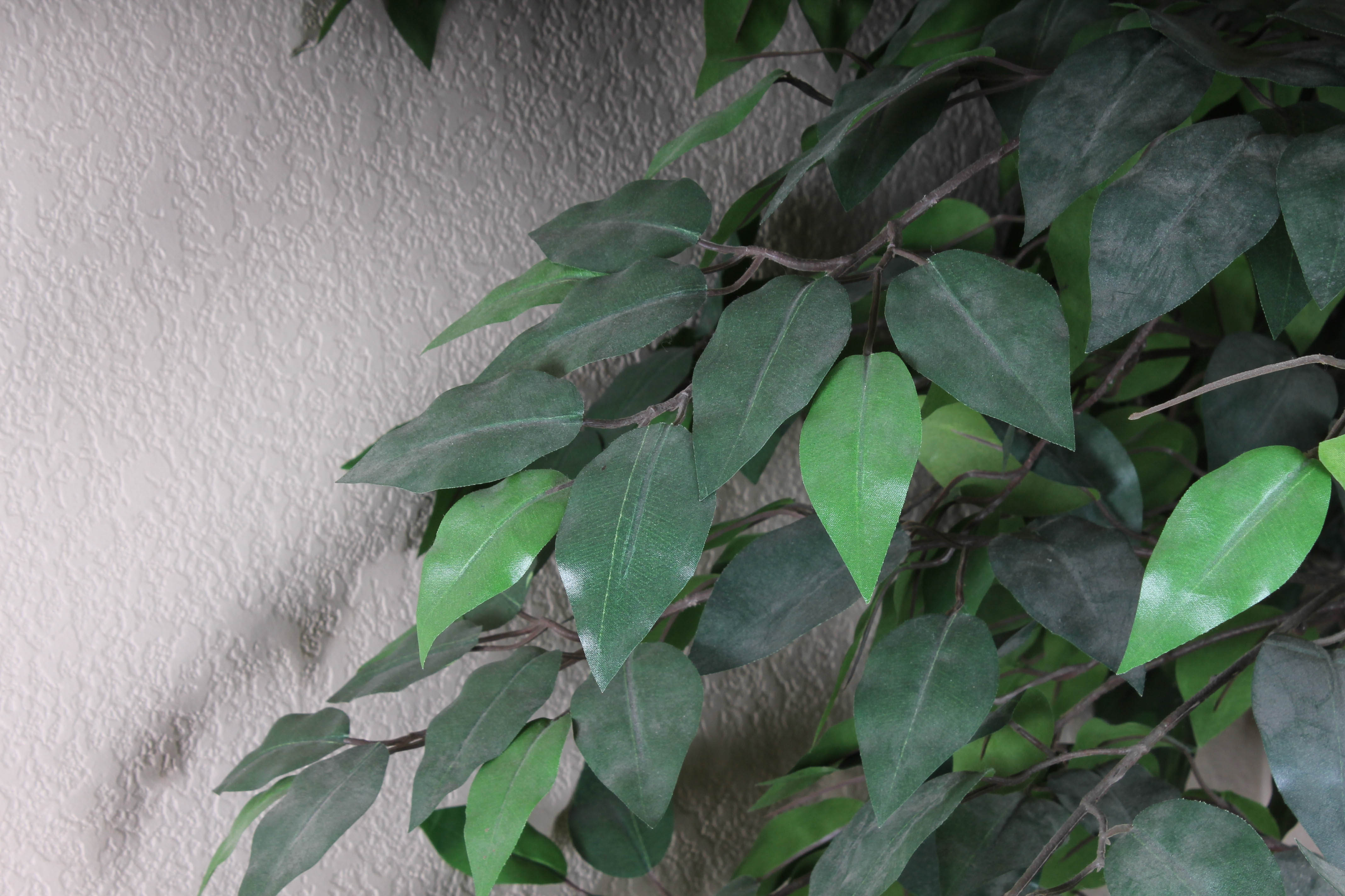 Large Faux Tree in Grey Planter