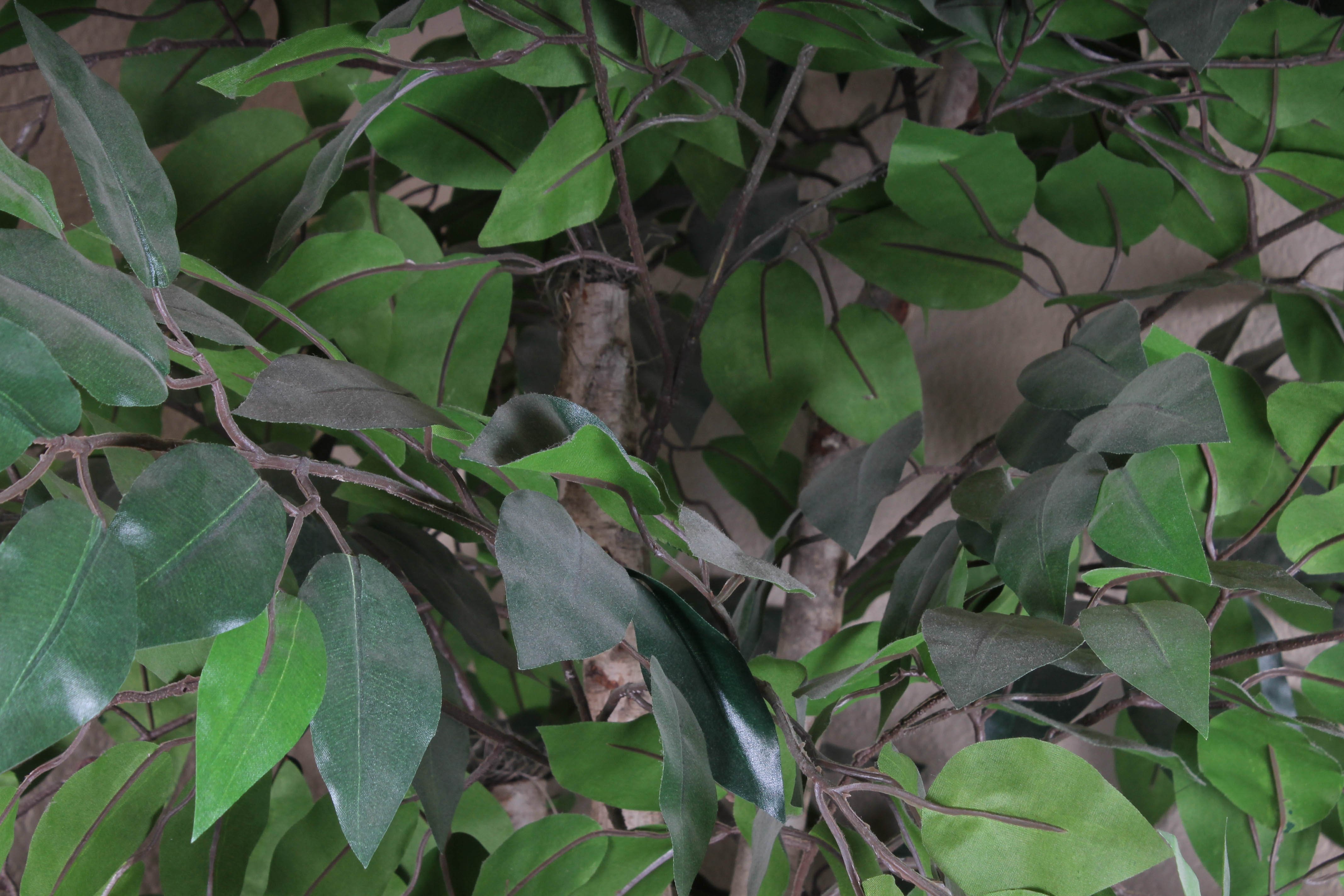 Large Faux Tree in Grey Planter